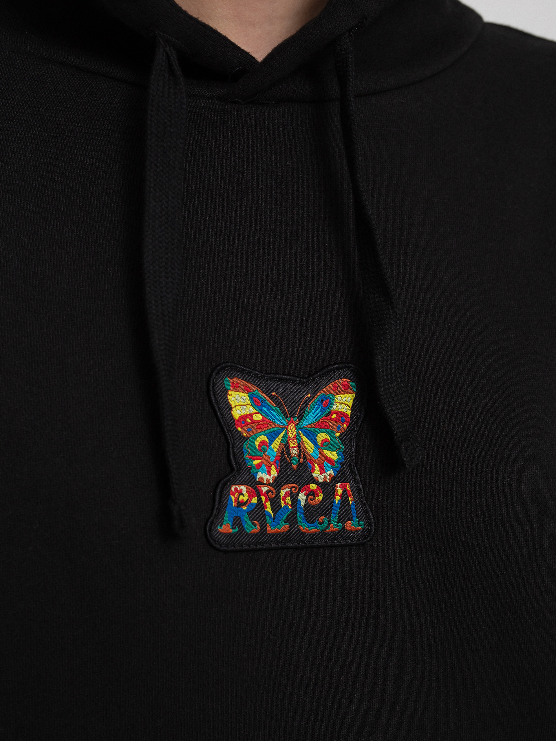 Bluza z kapturem RVCA Mel G HD Wmn (pirate black)