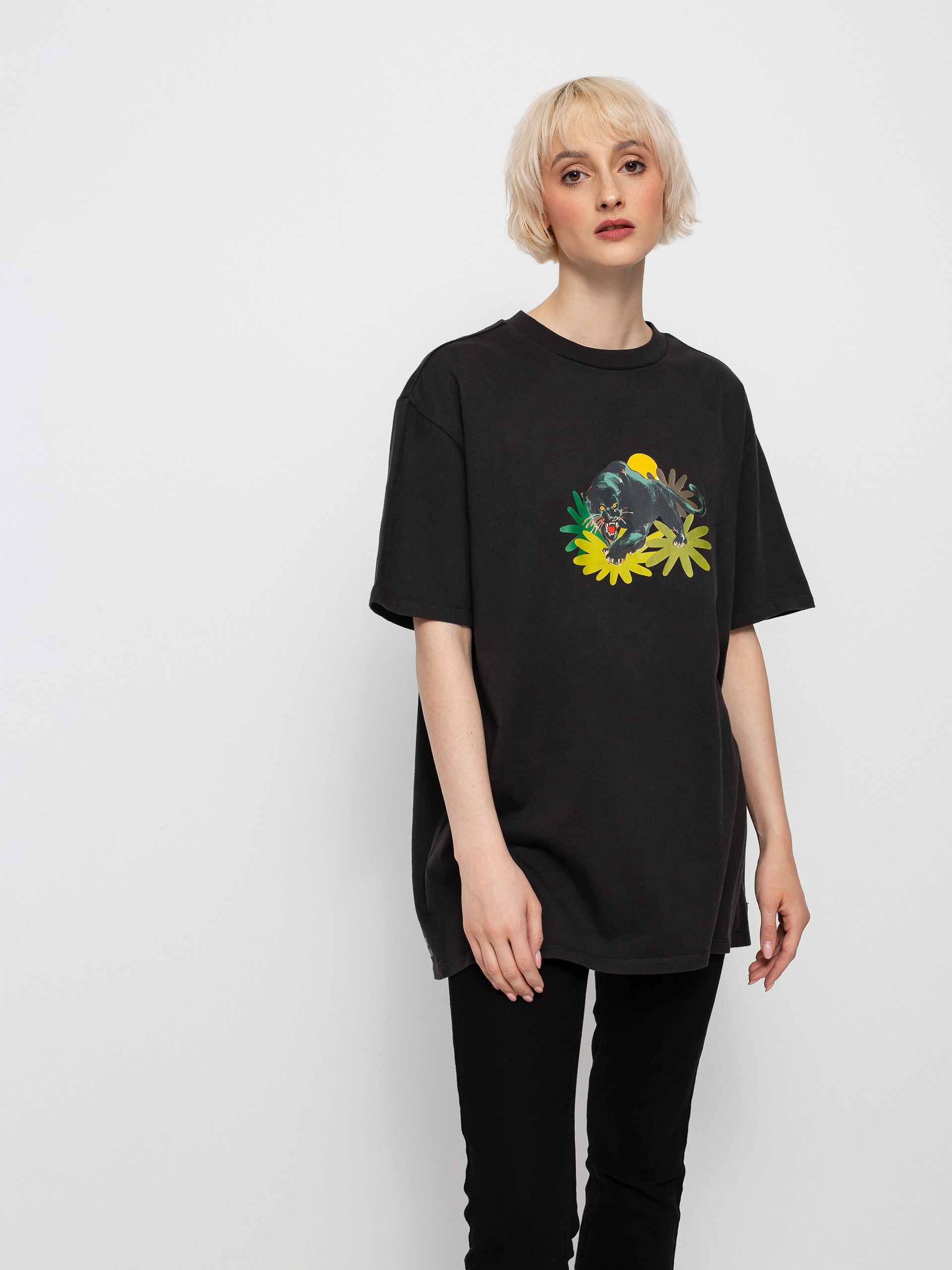 T-shirt RVCA Mel G Rummage Wmn (pirate black)