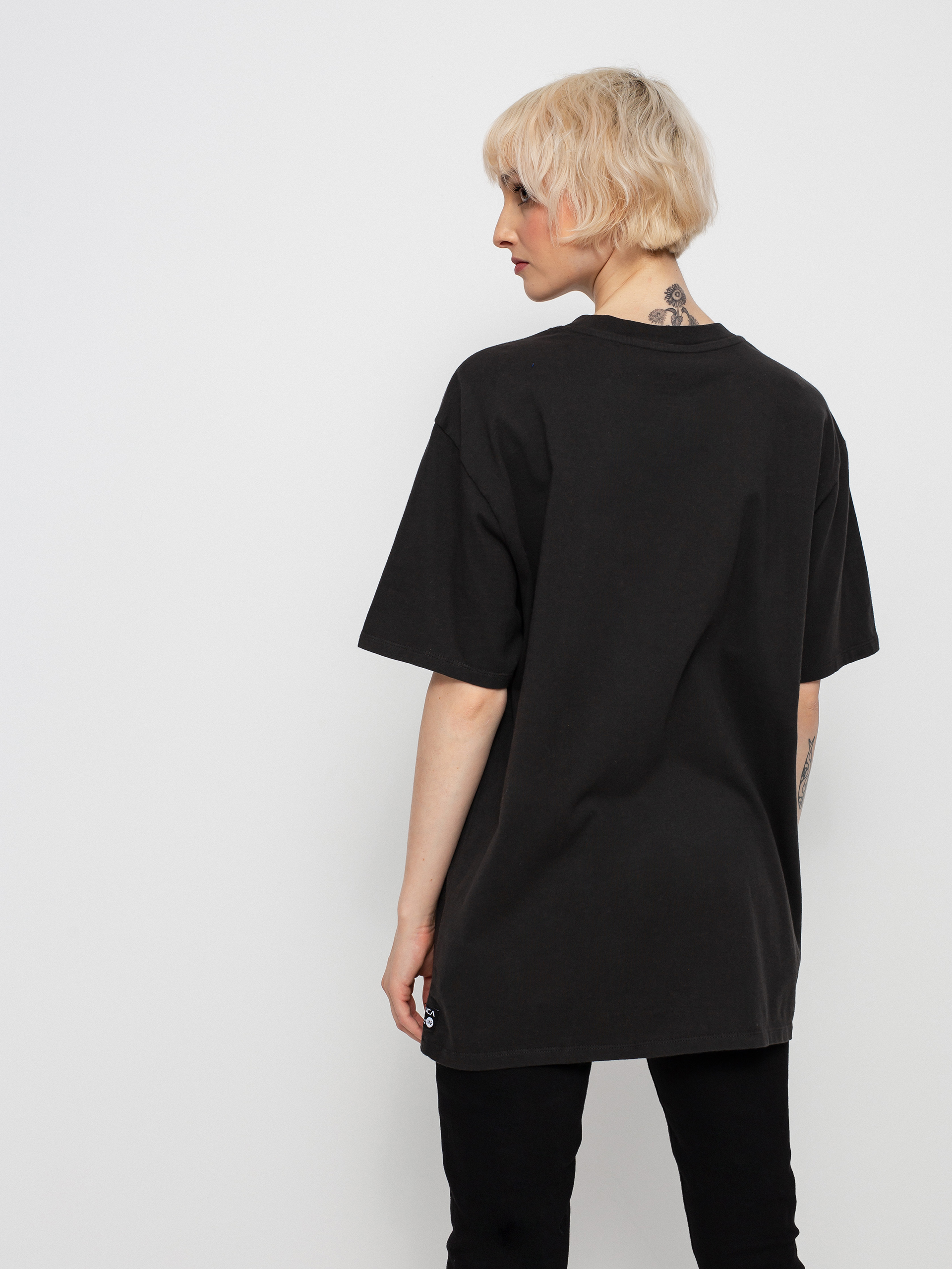 T-shirt RVCA Mel G Rummage Wmn (pirate black)