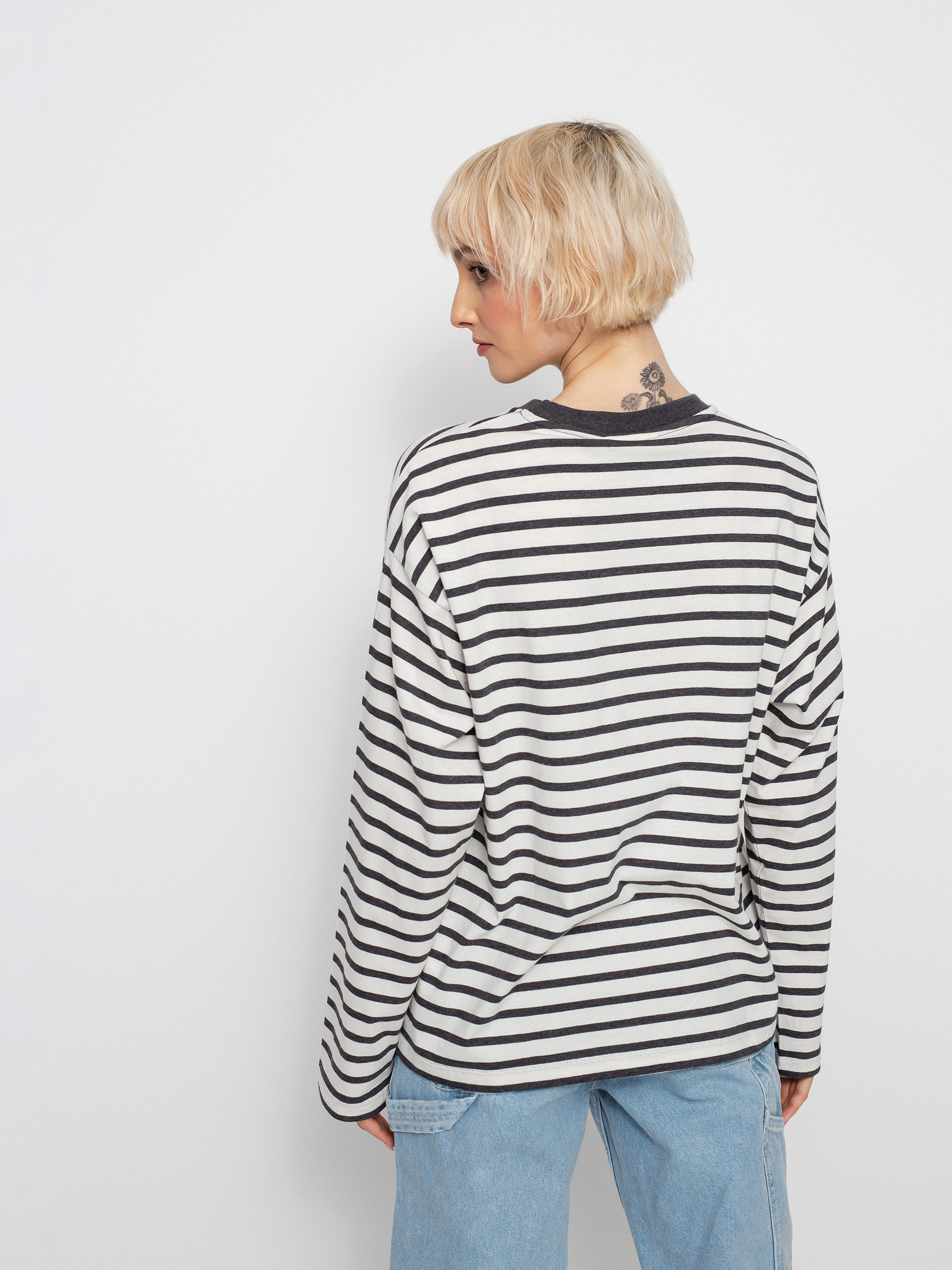 Longsleeve Carhartt WIP Robie Wmn (robie stripe/wax/stormcloud heather)