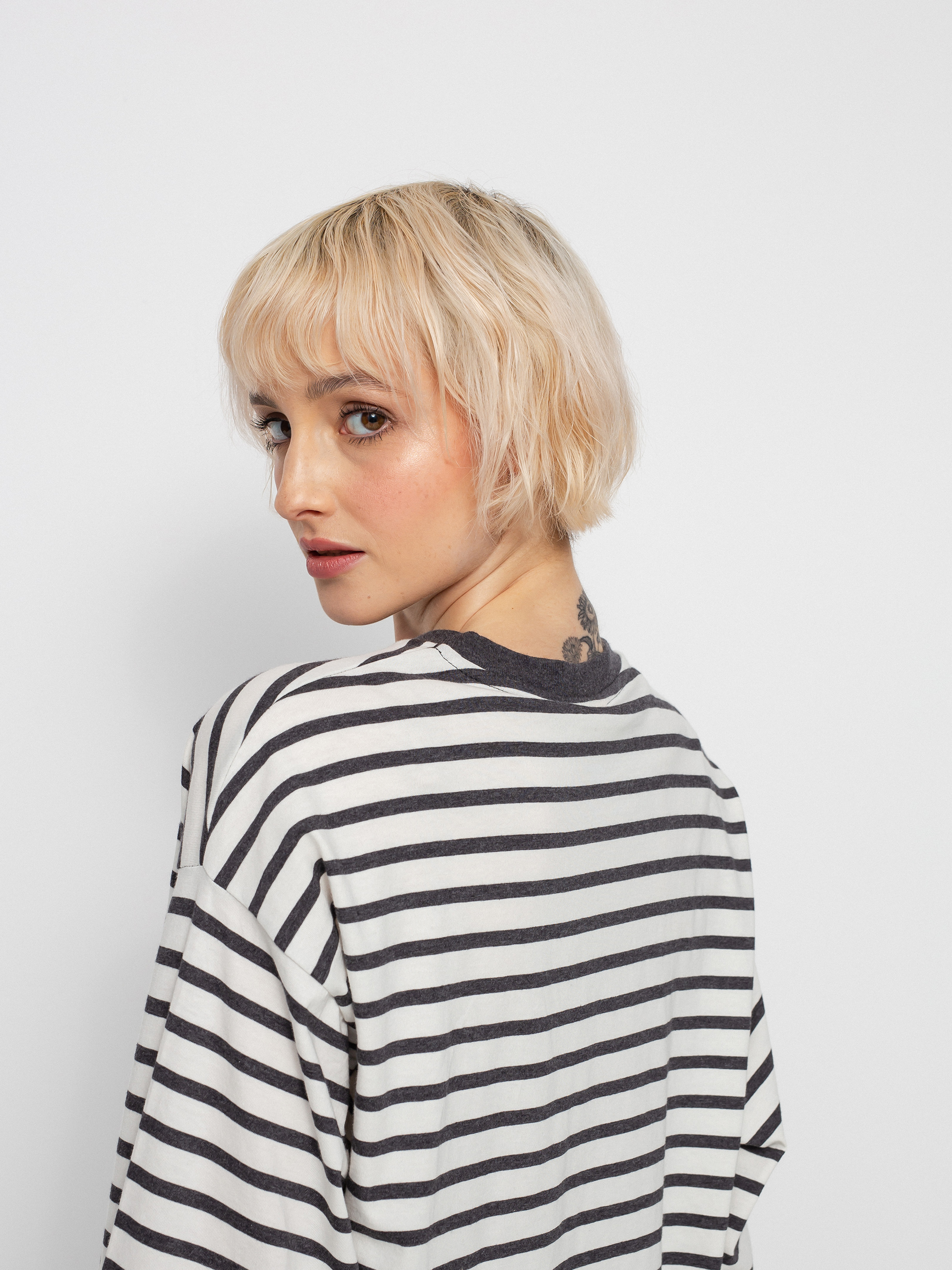 Longsleeve Carhartt WIP Robie Wmn (robie stripe/wax/stormcloud heather)