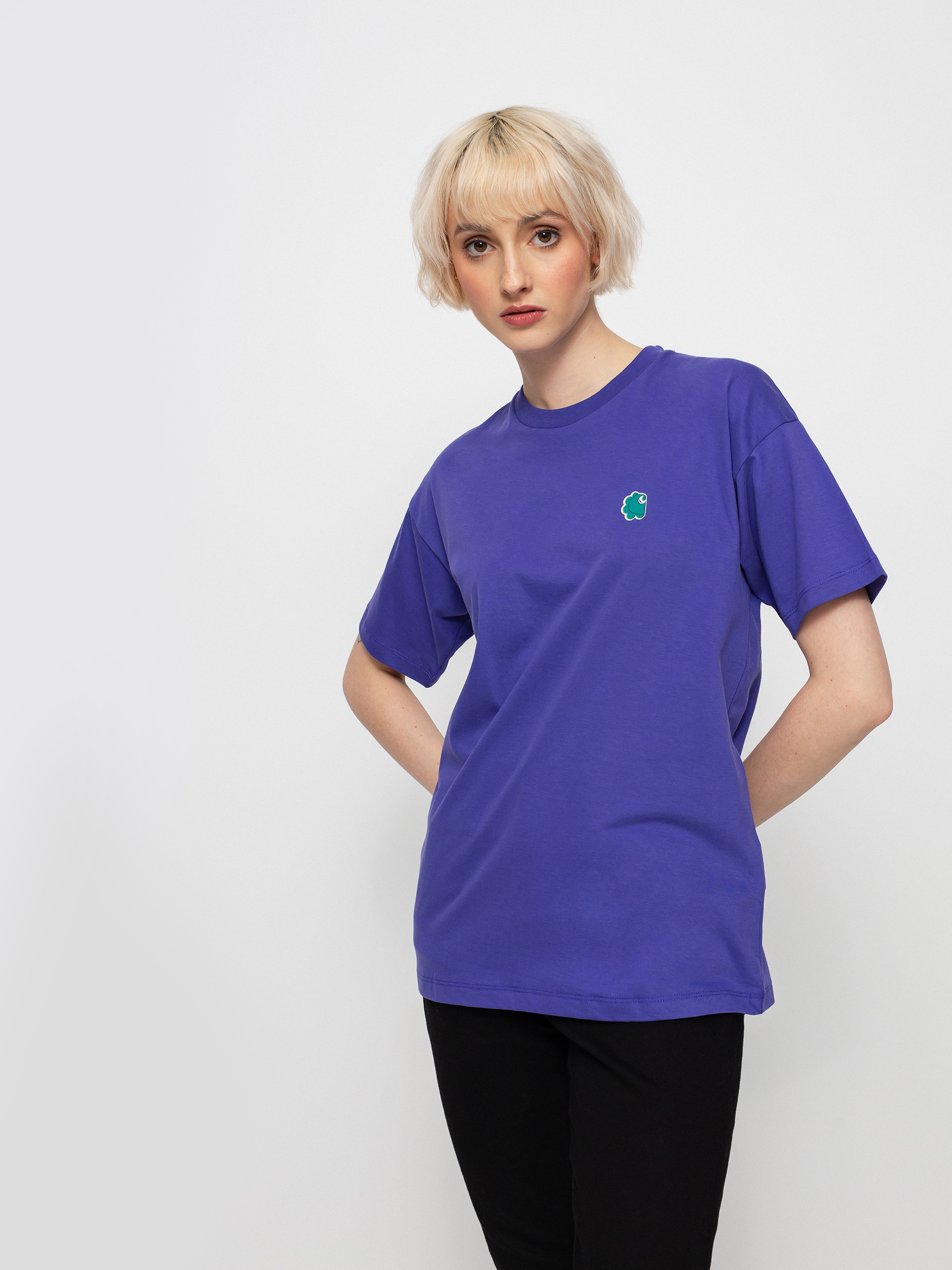 T-shirt Carhartt WIP Ideal Wmn (razzmic)