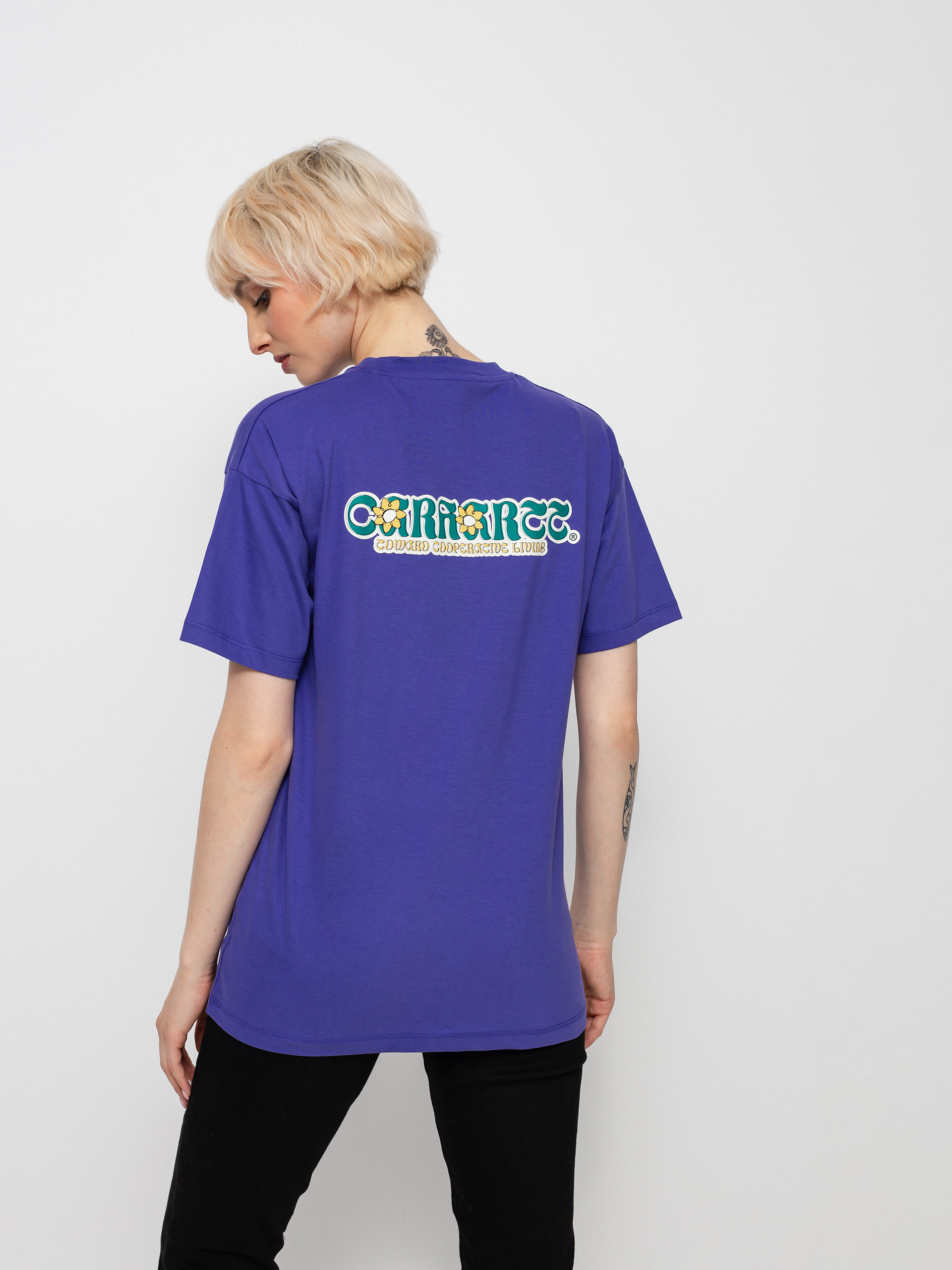 T-shirt Carhartt WIP Ideal Wmn (razzmic)