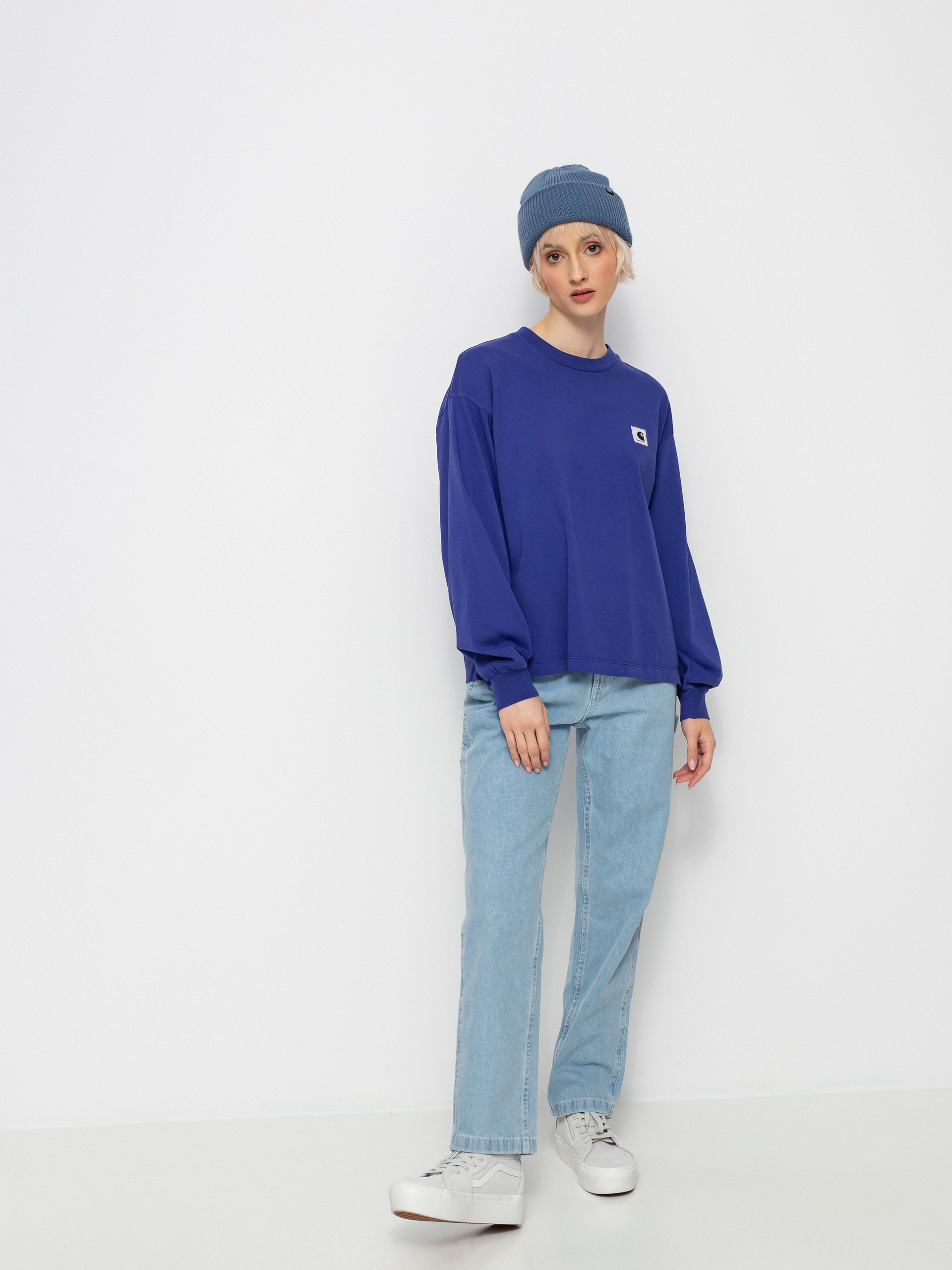 Longsleeve Carhartt WIP Nelson Wmn (razzmic)