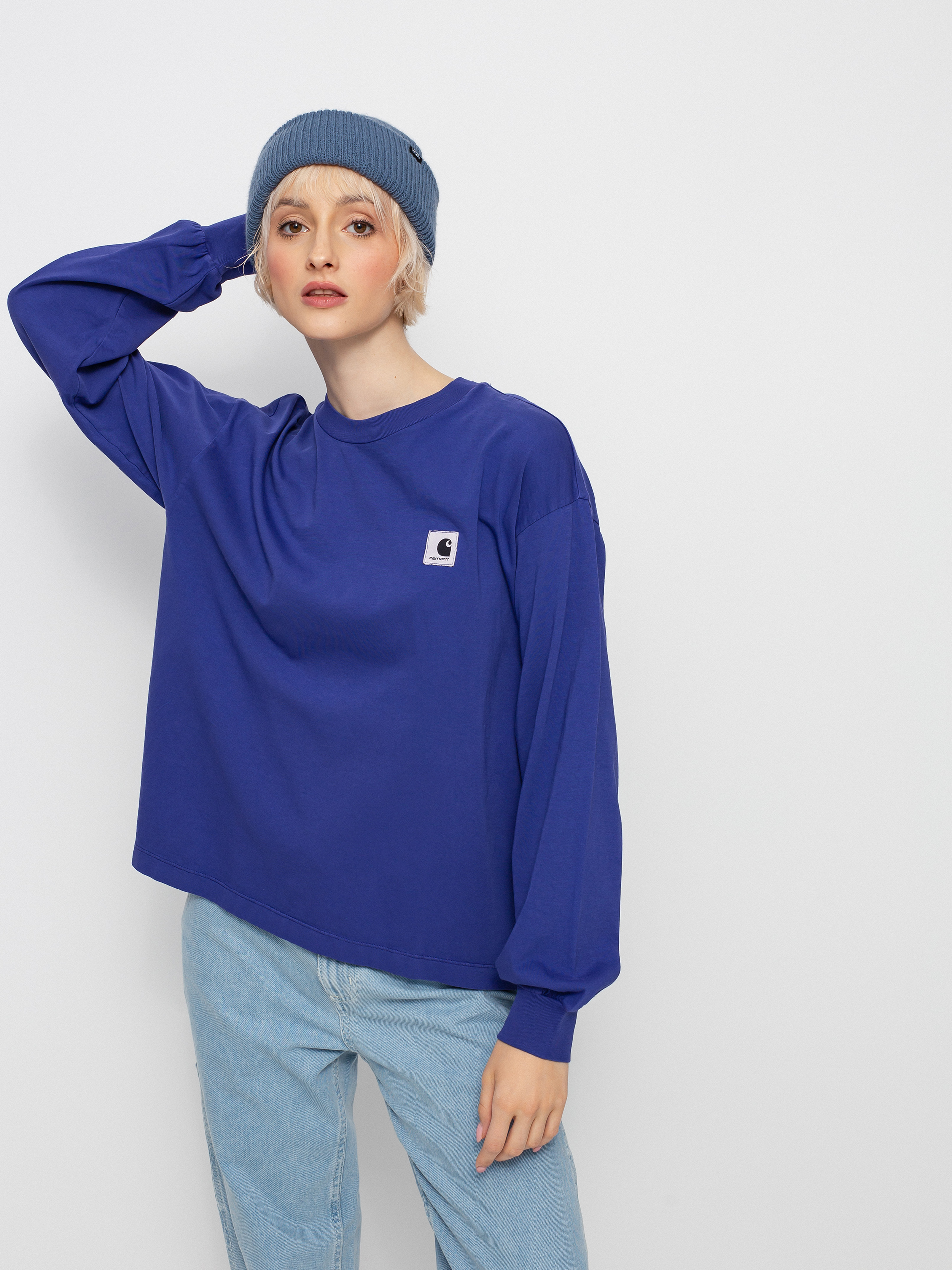 Longsleeve Carhartt WIP Nelson Wmn (razzmic)