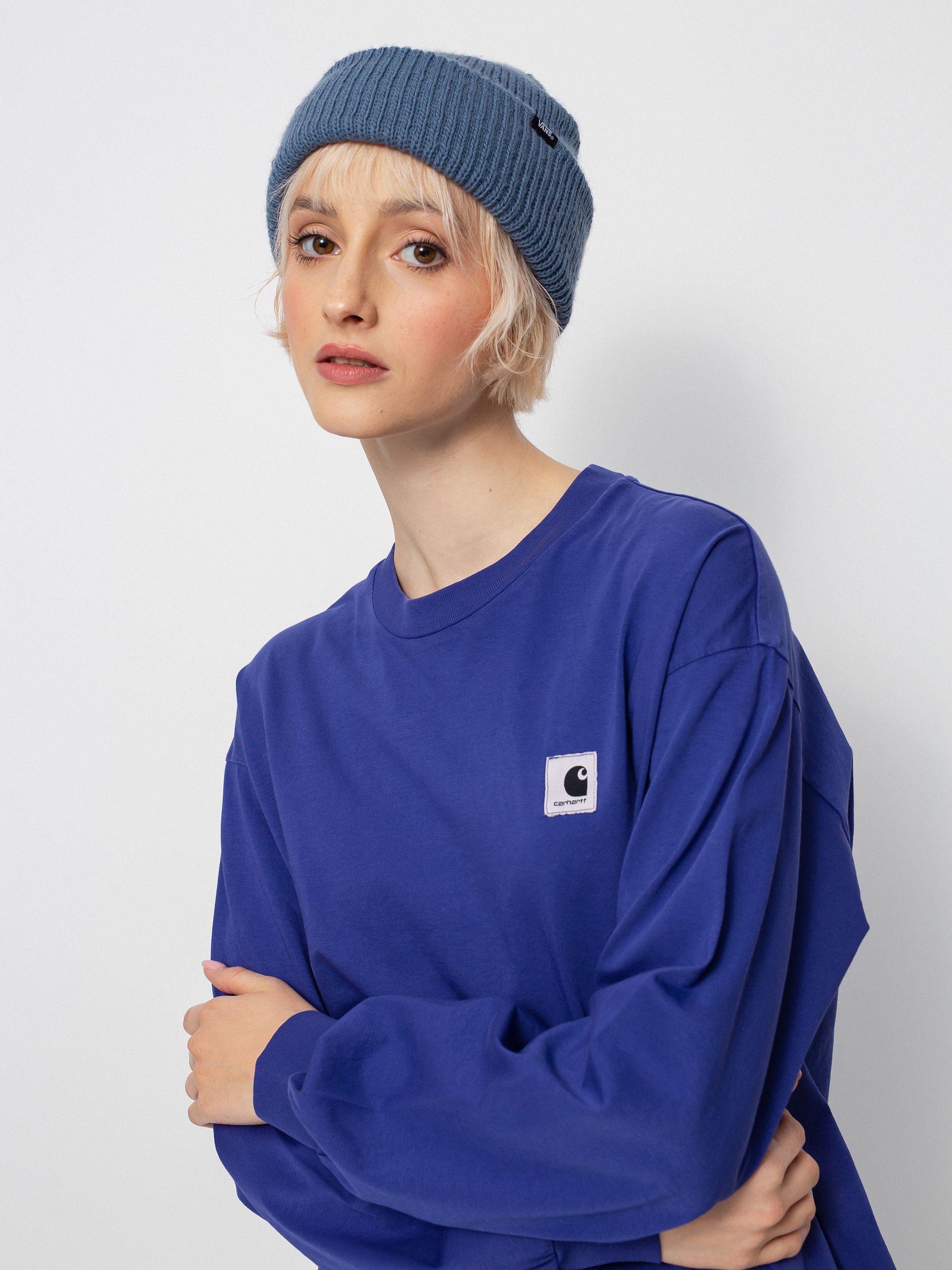 Longsleeve Carhartt WIP Nelson Wmn (razzmic)