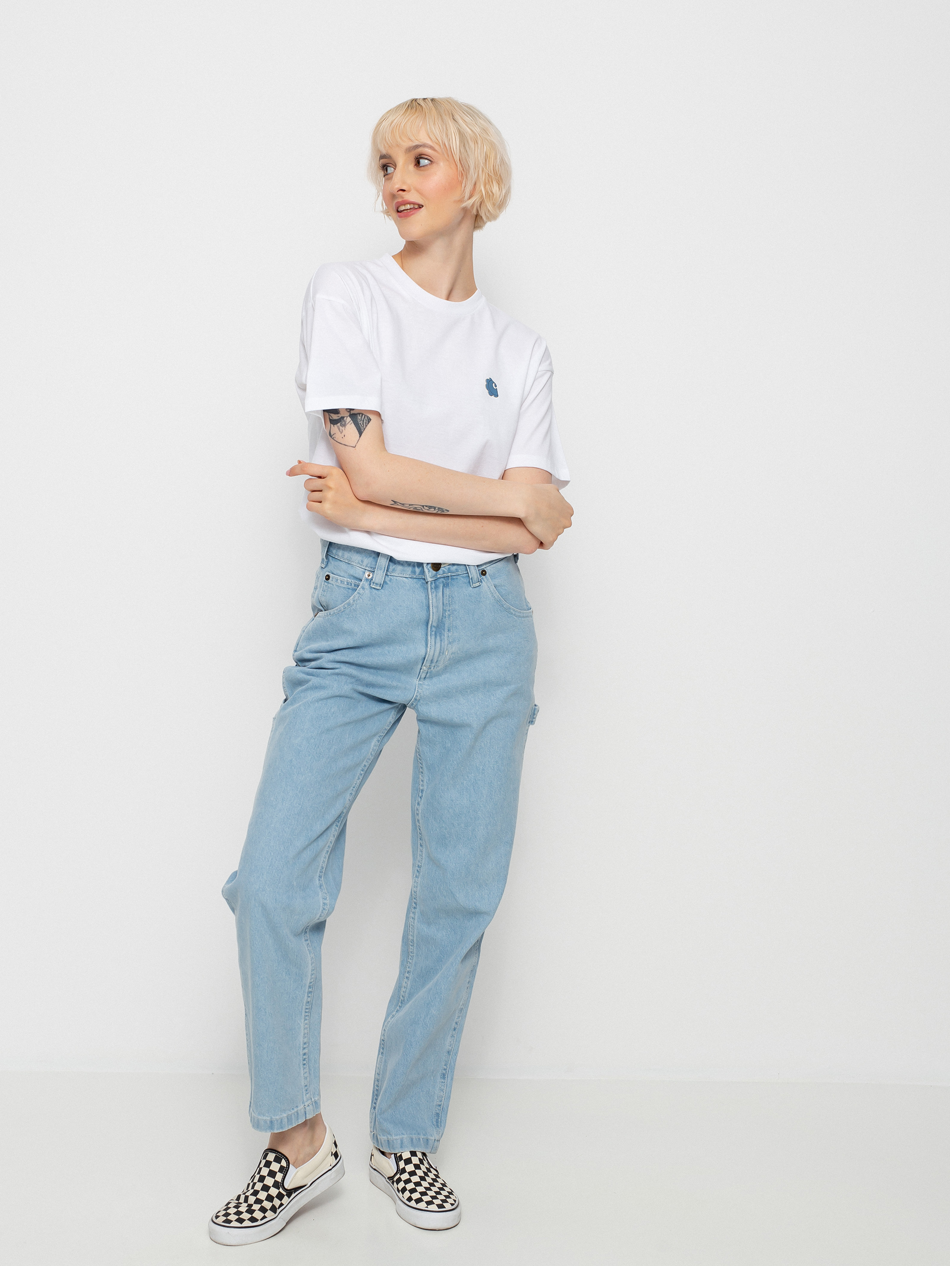 T-shirt Carhartt WIP Ideal Wmn (white)