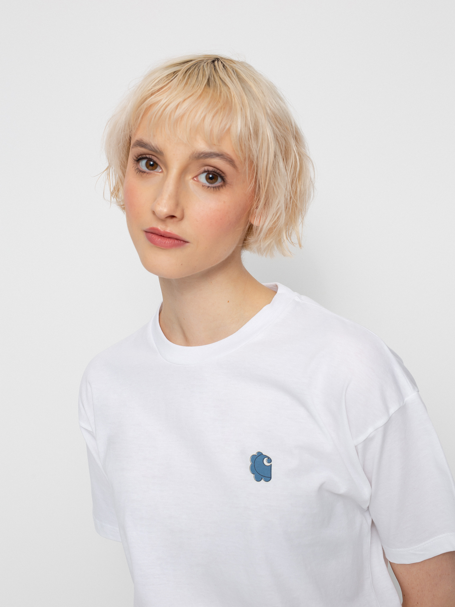 T-shirt Carhartt WIP Ideal Wmn (white)
