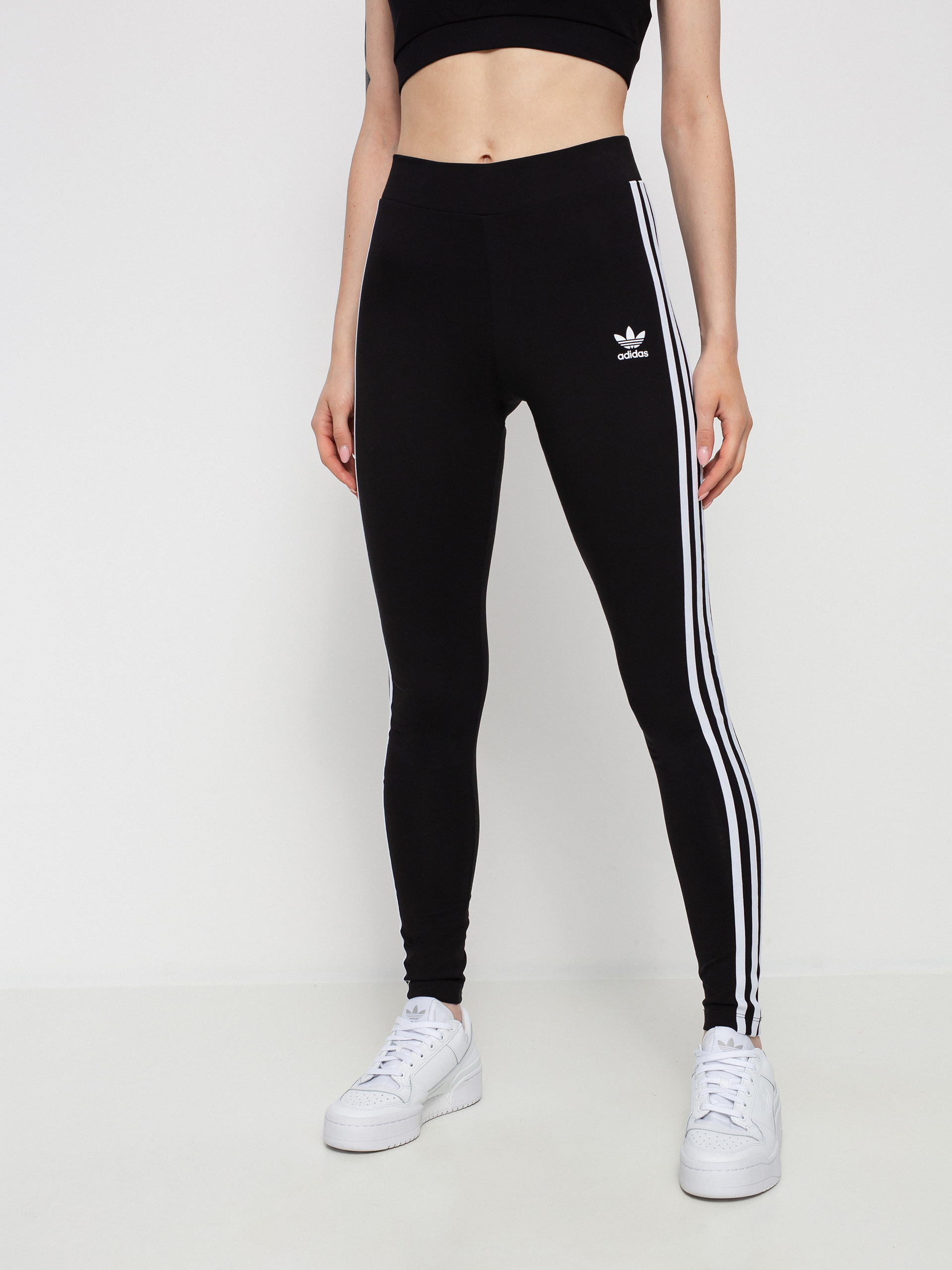 Legginsy adidas Originals 3 Stripes Wmn (black)