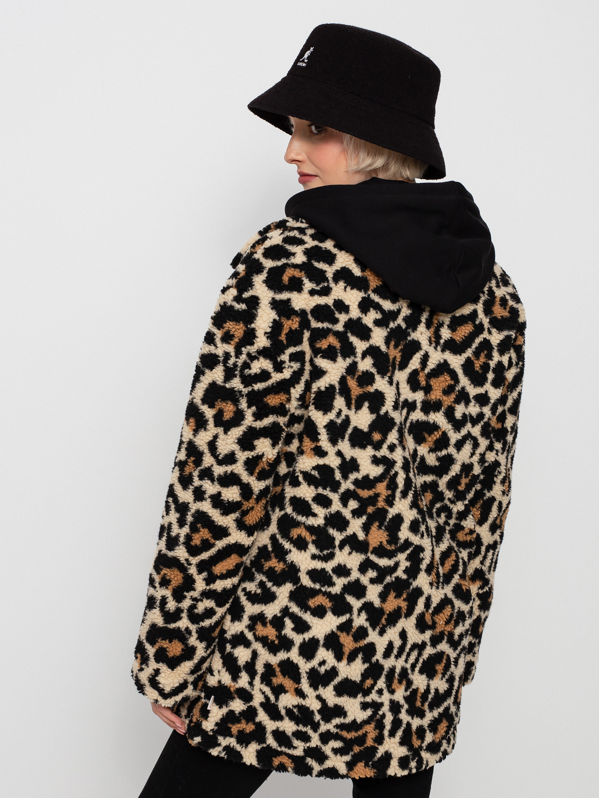 Kurtka Brixton Bern Coat Wmn (leopard)