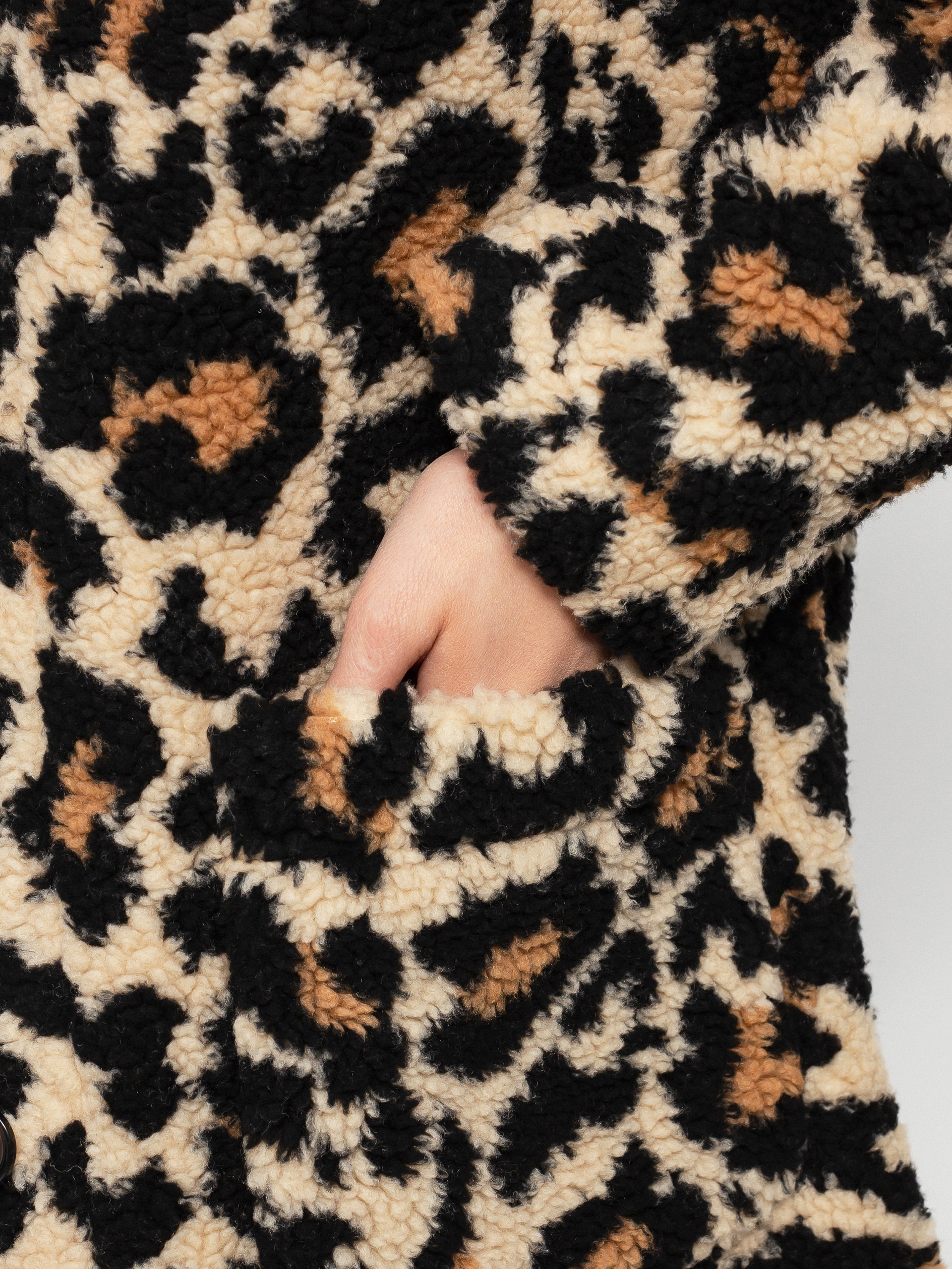 Kurtka Brixton Bern Coat Wmn (leopard)