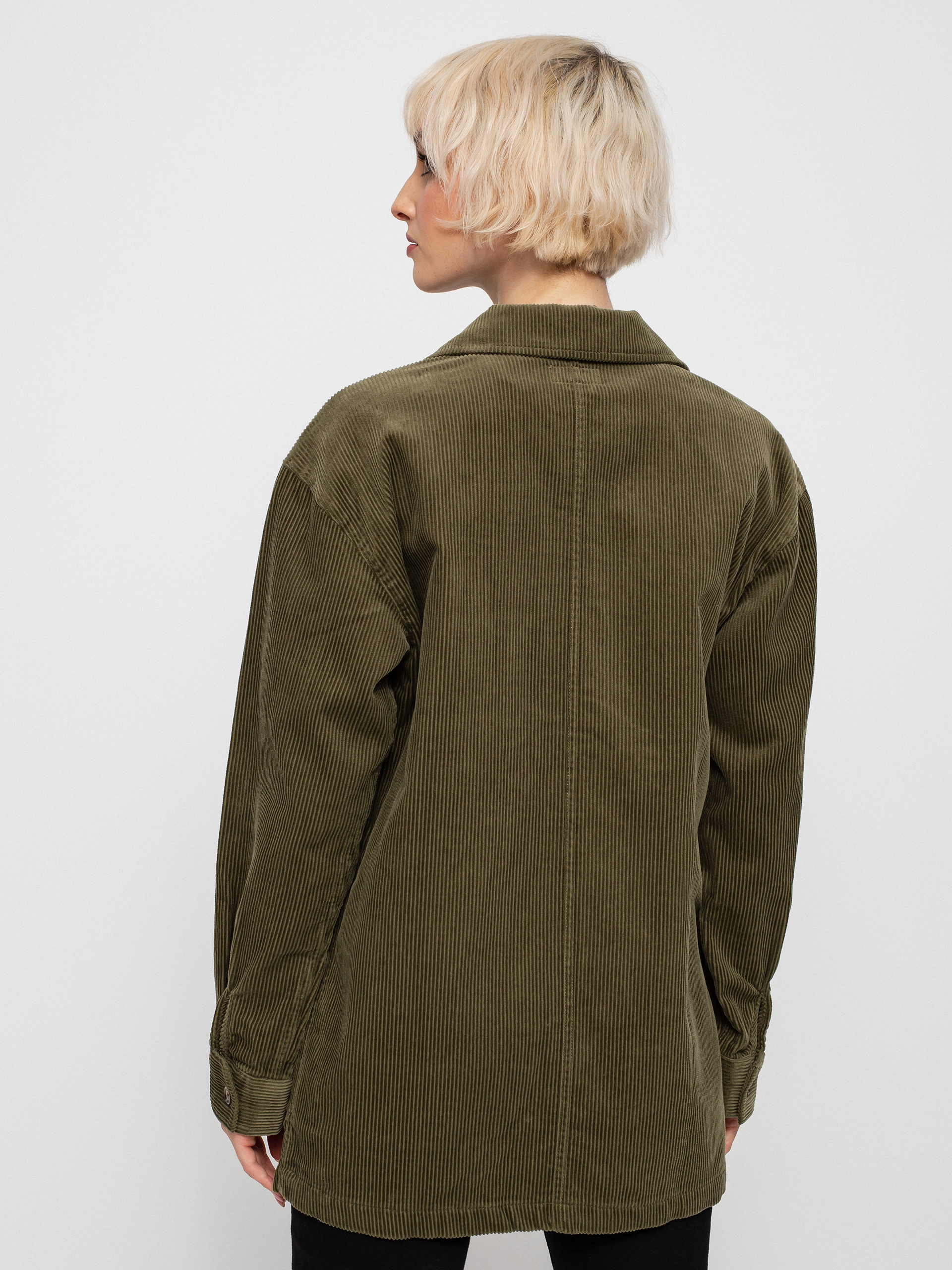 Koszula Brixton Bowery Tunic Overshirt Wmn (military olive)