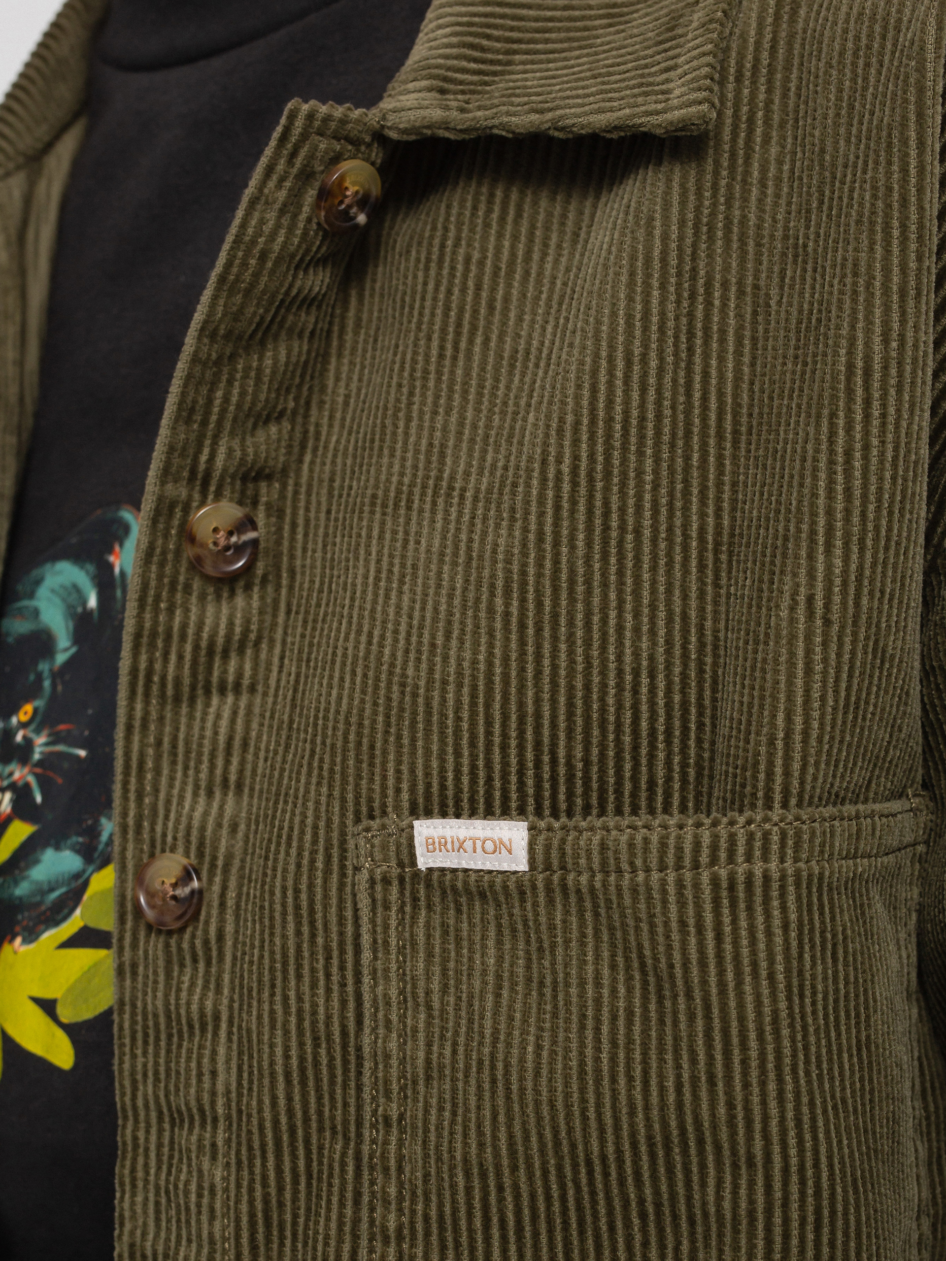 Koszula Brixton Bowery Tunic Overshirt Wmn (military olive)