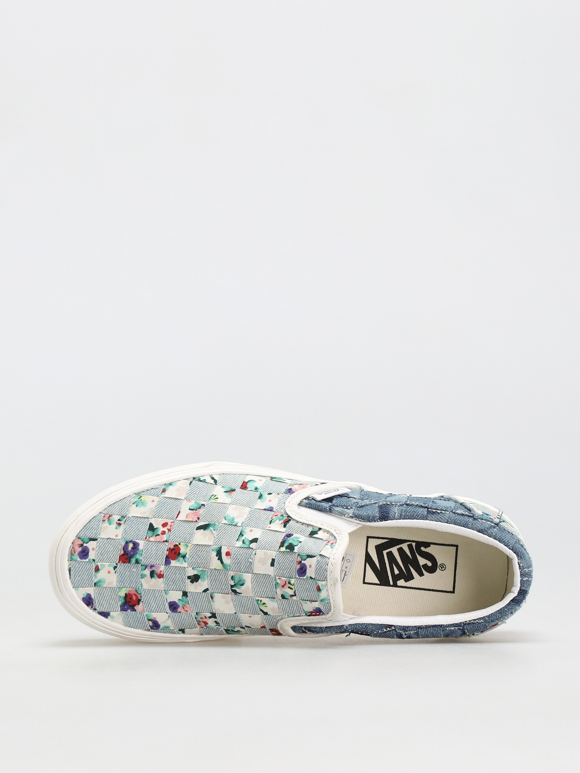 Buty Vans Classic Slip On Stackform (woven/denim/floral)