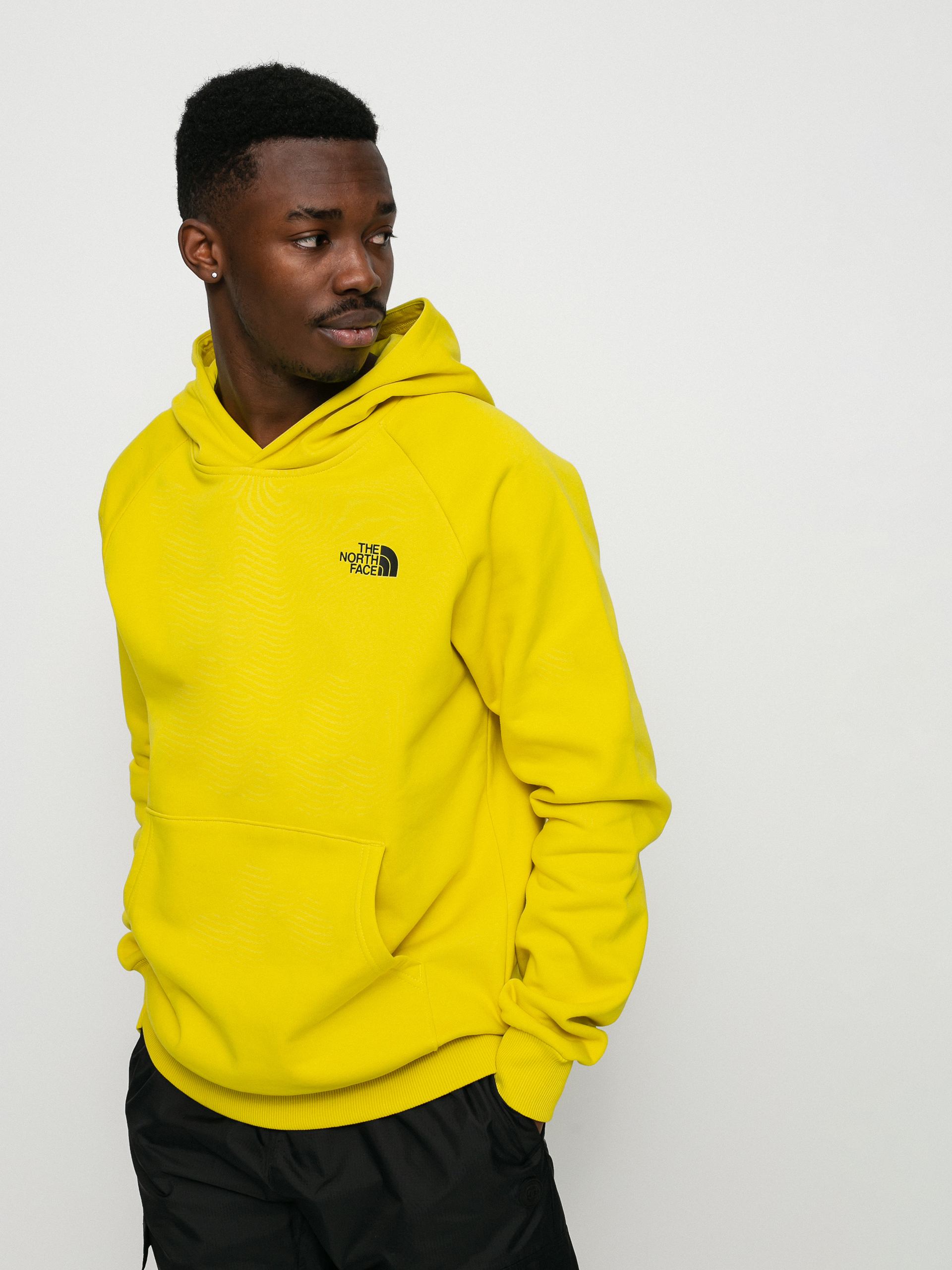 Bluza z kapturem The North Face Raglan Redbox HD (acid yellow)