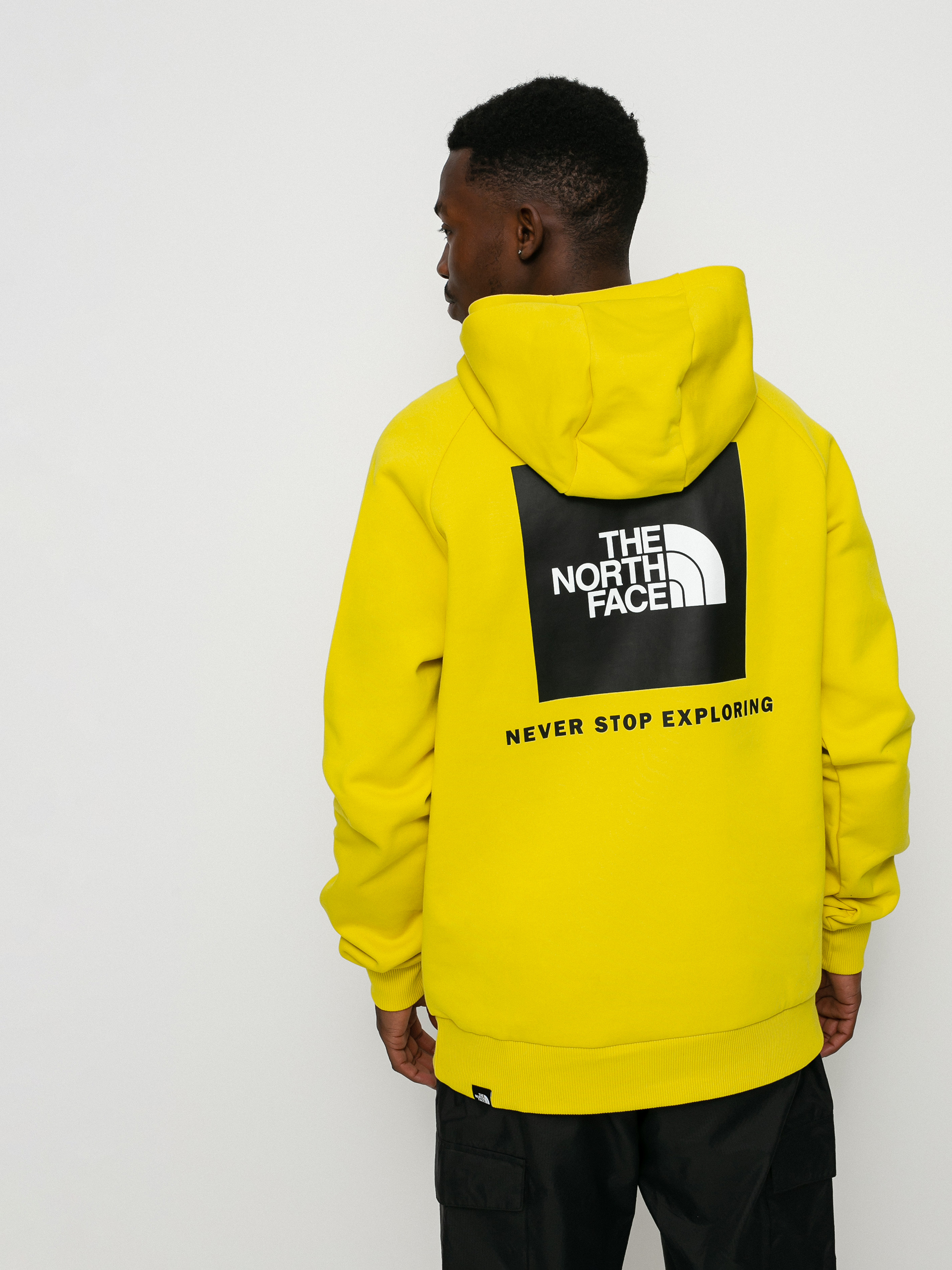 Bluza z kapturem The North Face Raglan Redbox HD (acid yellow)