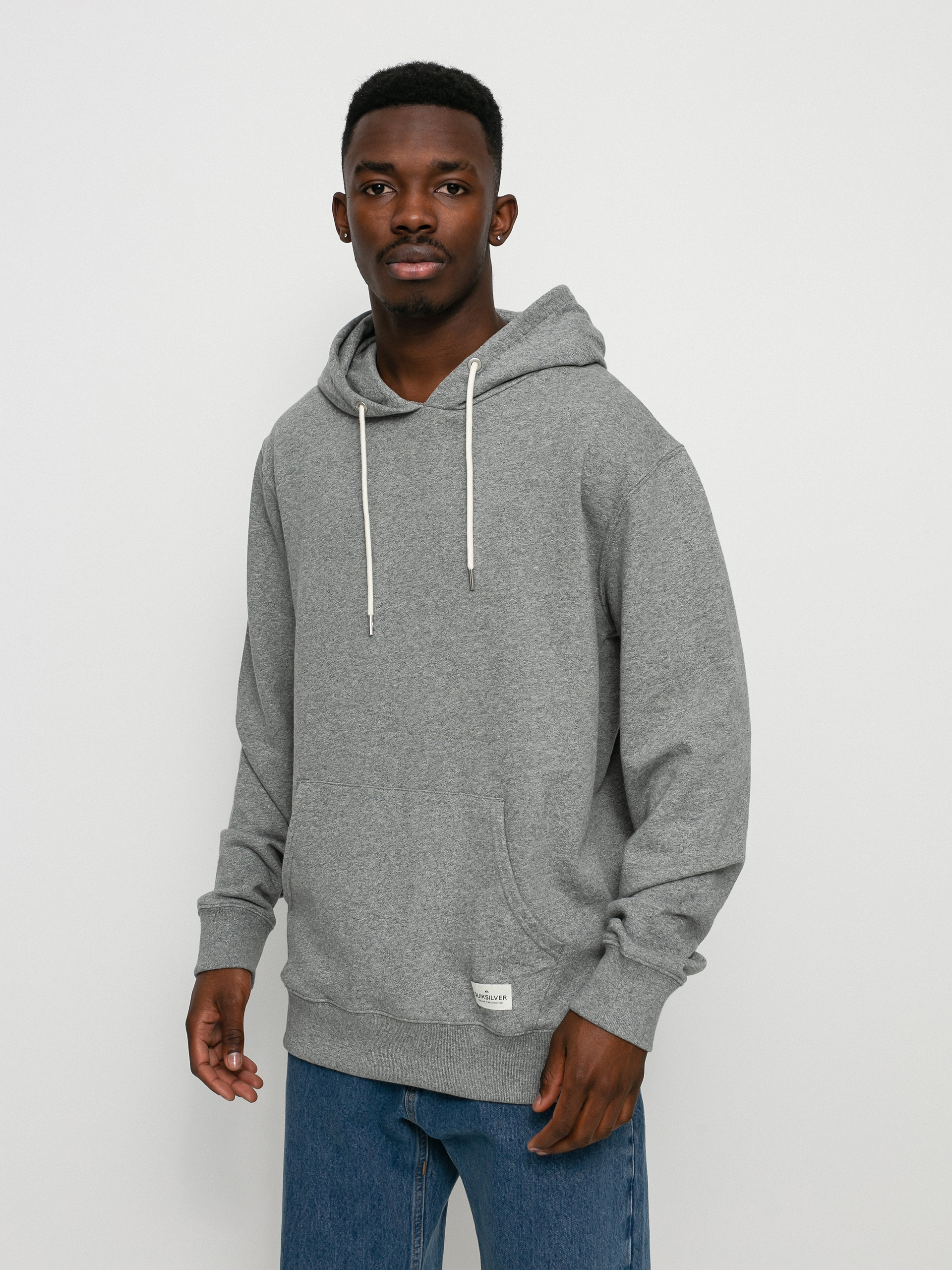Bluza z kapturem Quiksilver Essentials Terry HD (light grey heather)