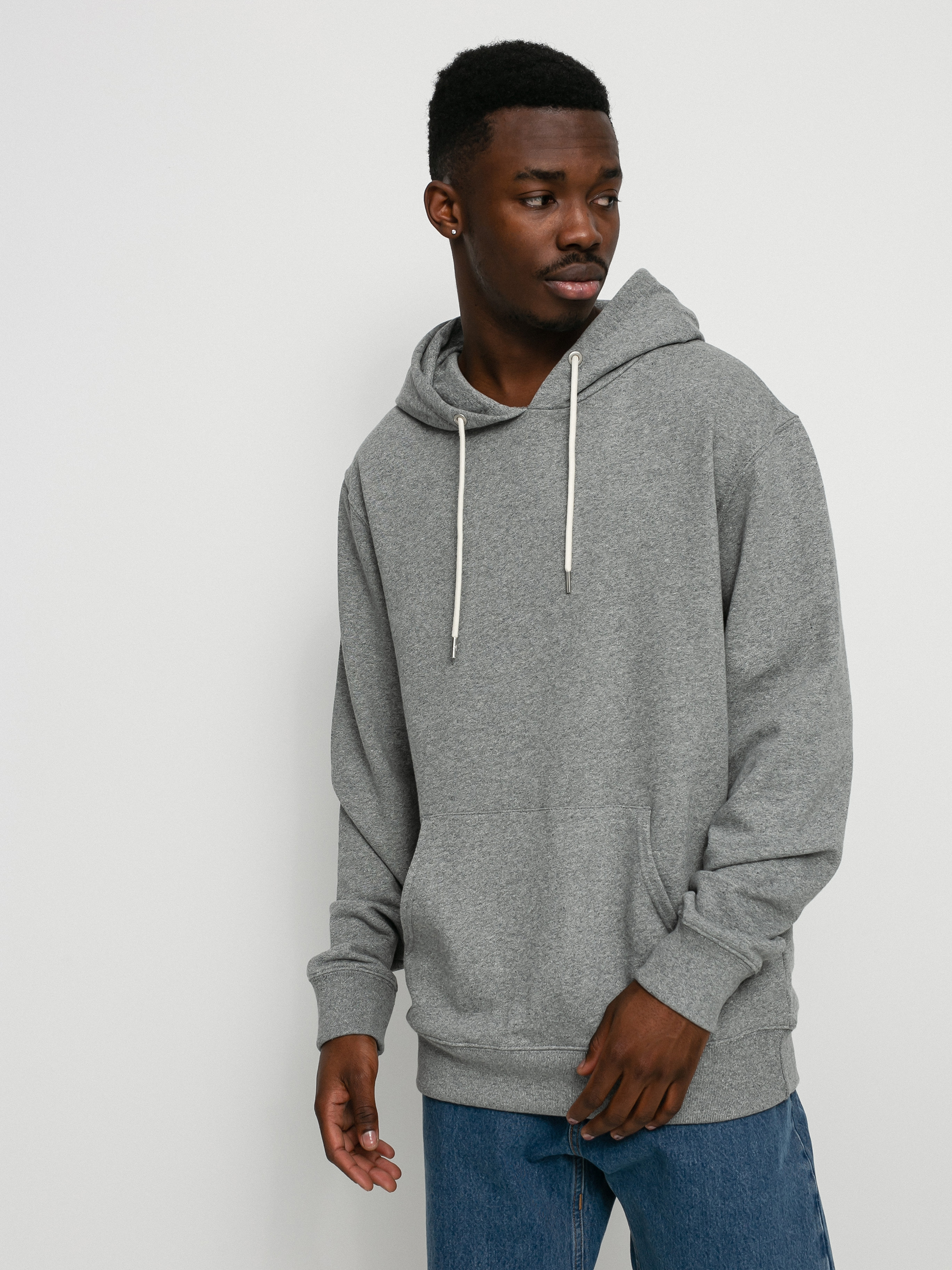 Bluza z kapturem Quiksilver Essentials Terry HD (light grey heather)