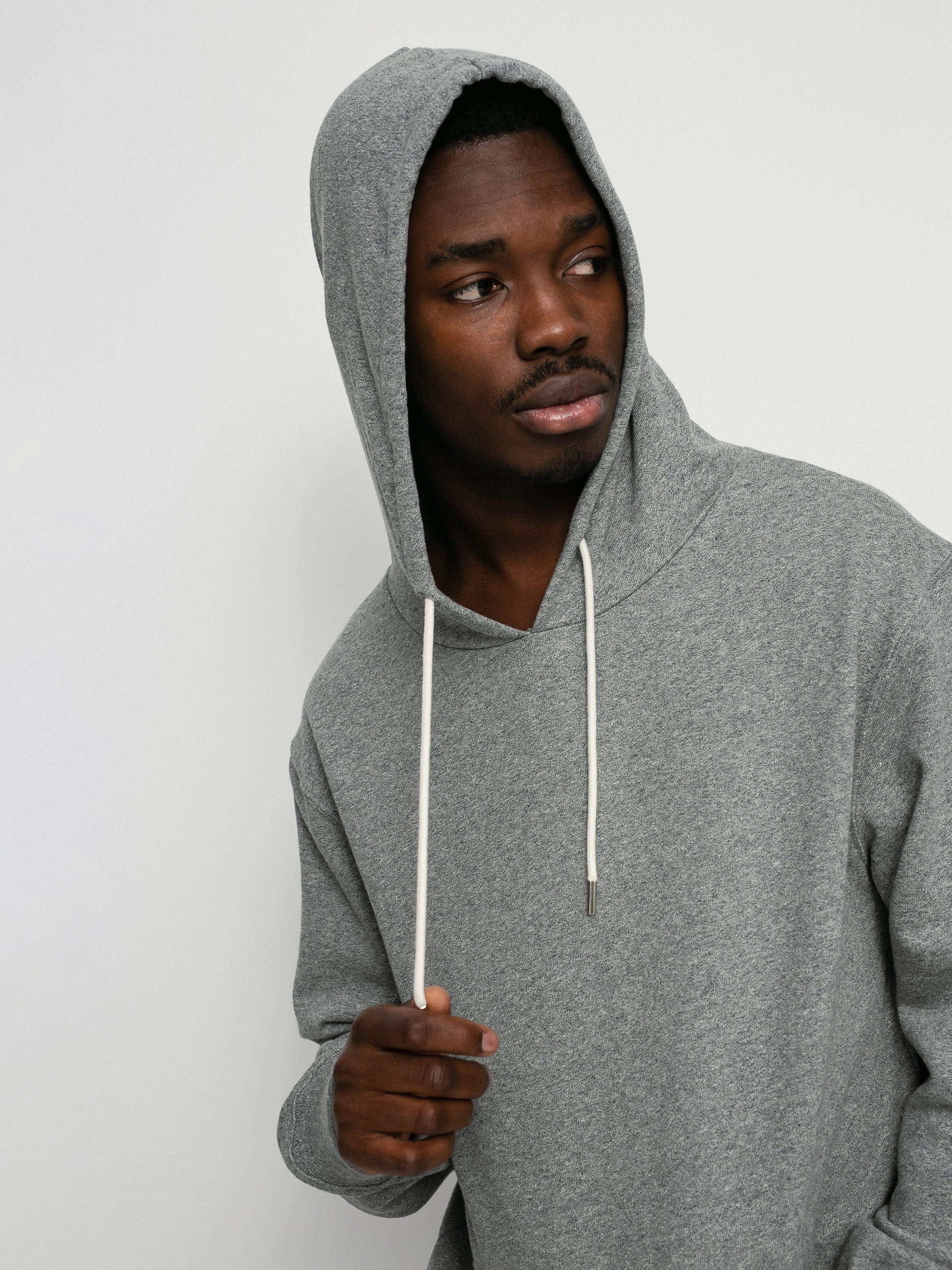 Bluza z kapturem Quiksilver Essentials Terry HD (light grey heather)