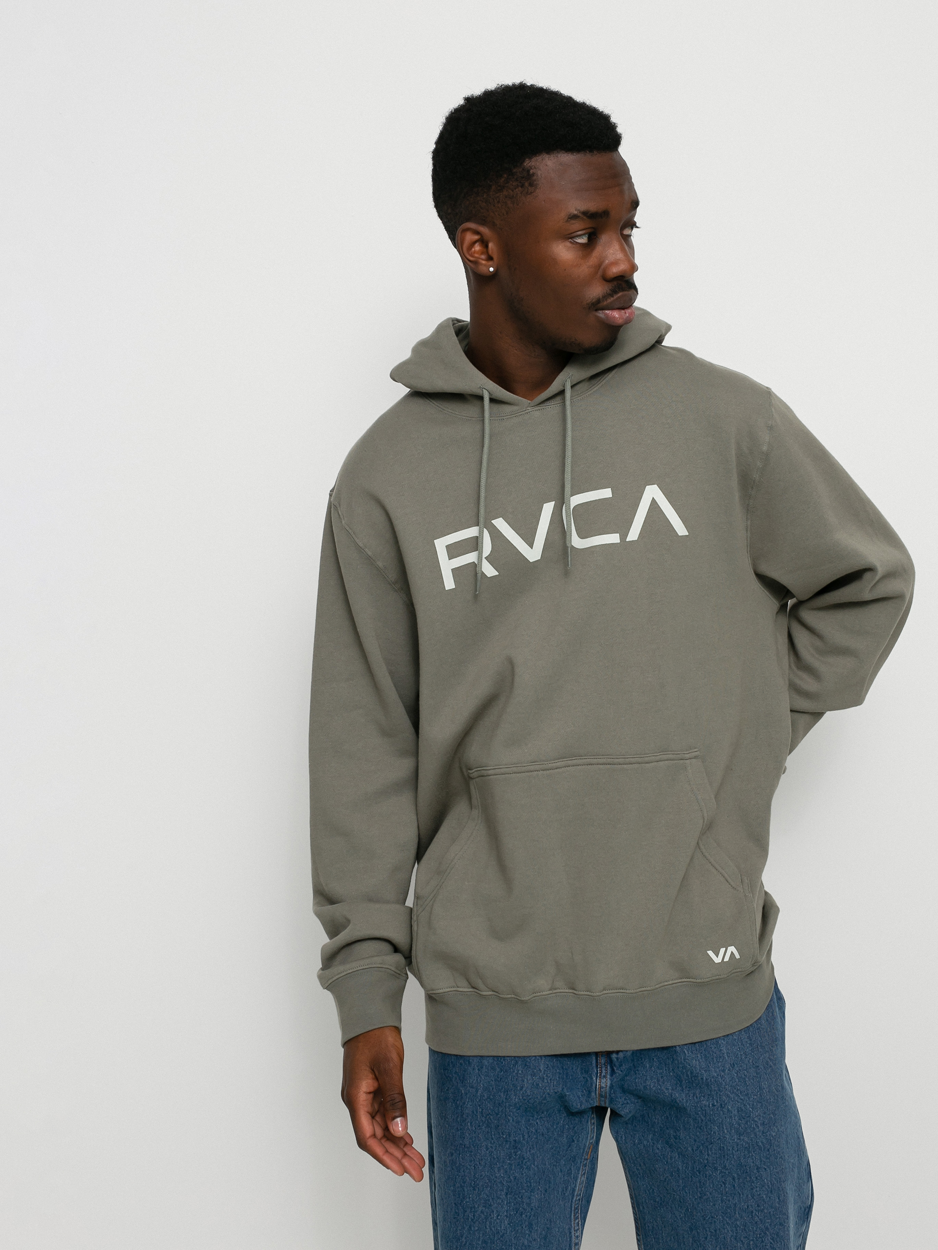 Bluza z kapturem RVCA Big Rvca HD (aloe)
