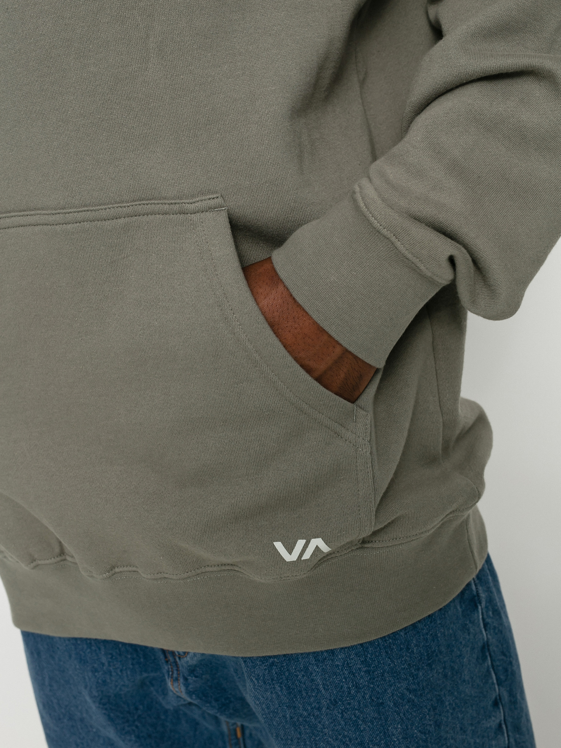 Bluza z kapturem RVCA Big Rvca HD (aloe)