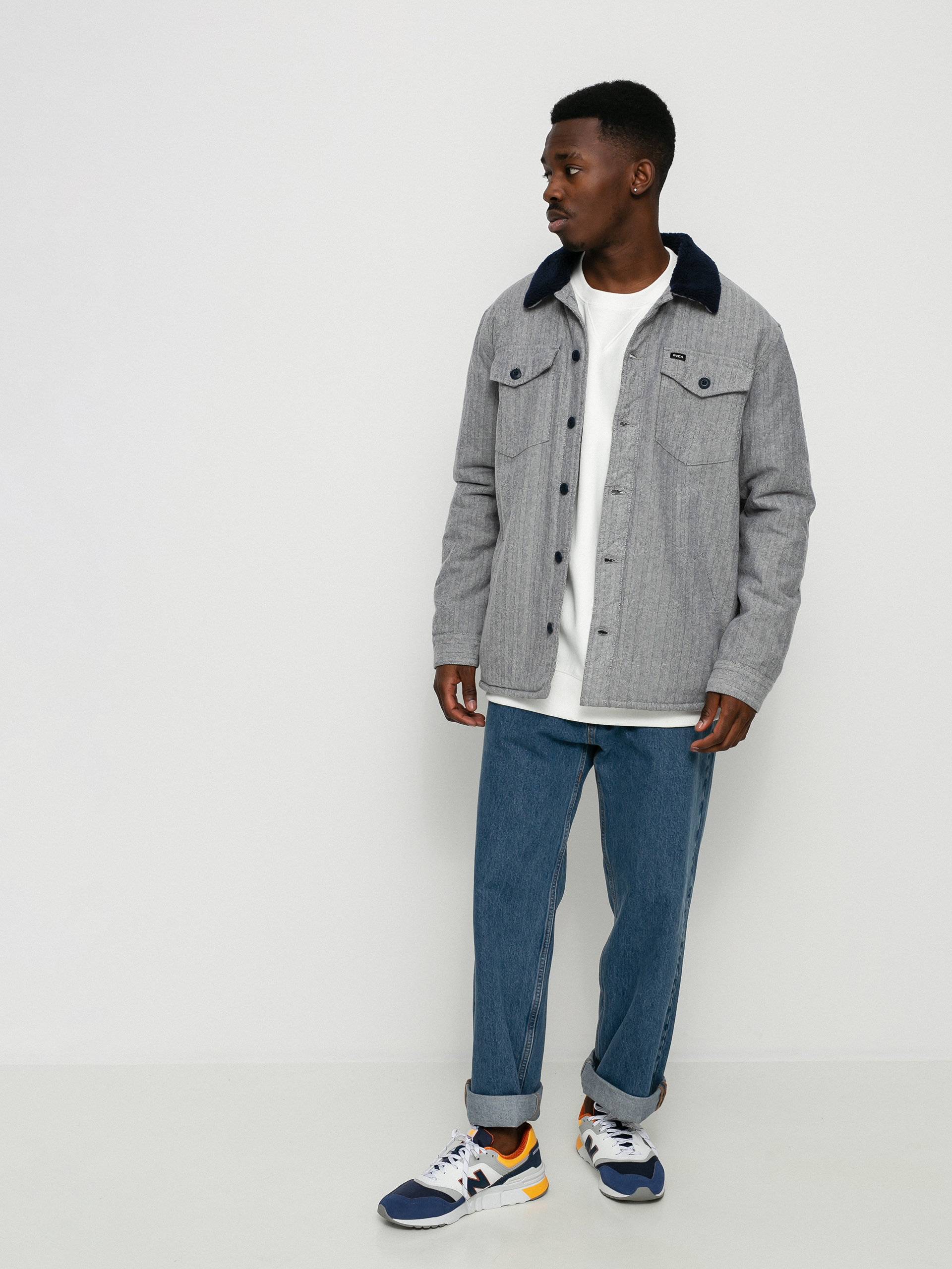 Kurtka RVCA Benny Shirt Jacket (moody blue)