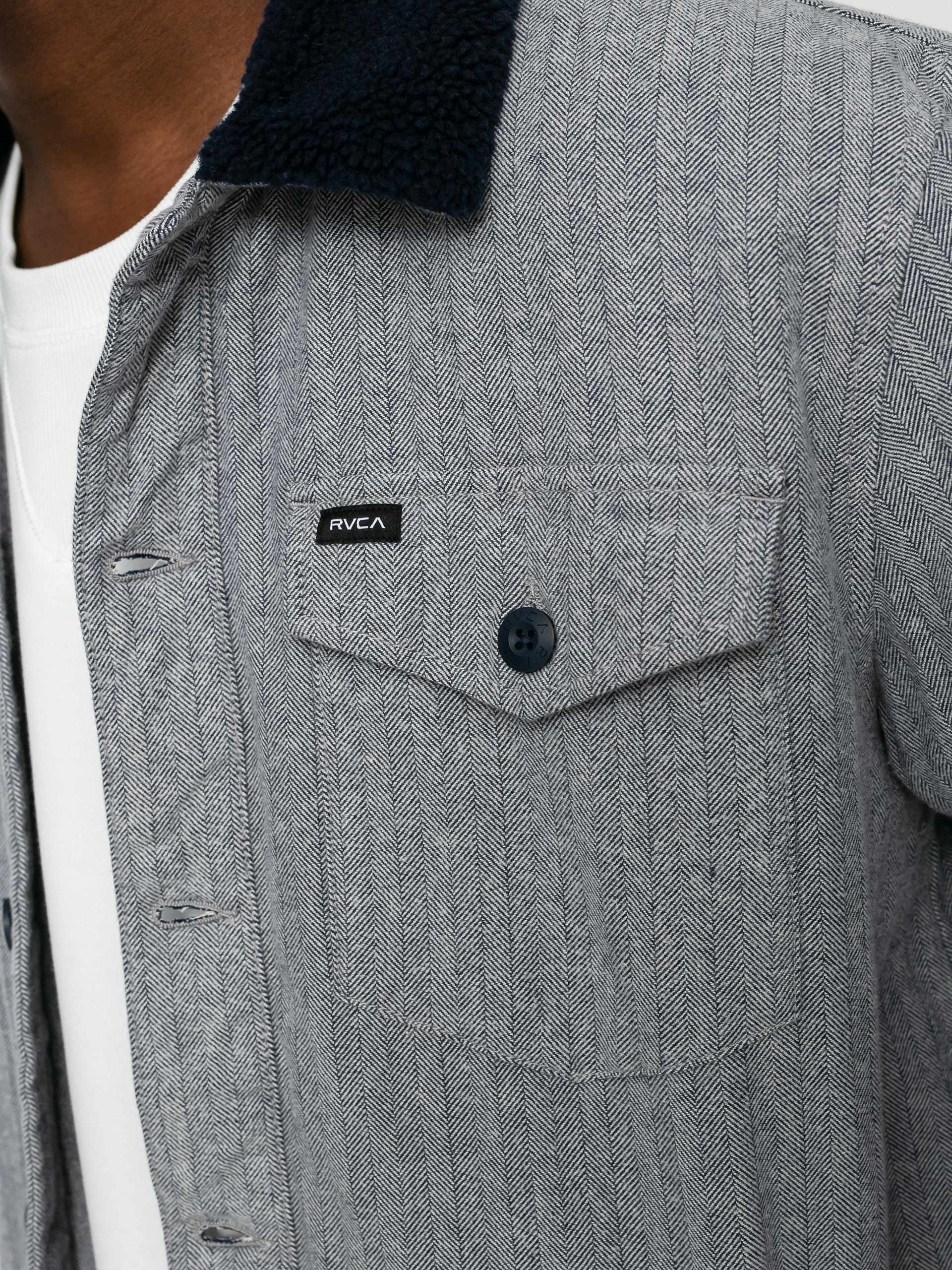 Kurtka RVCA Benny Shirt Jacket (moody blue)