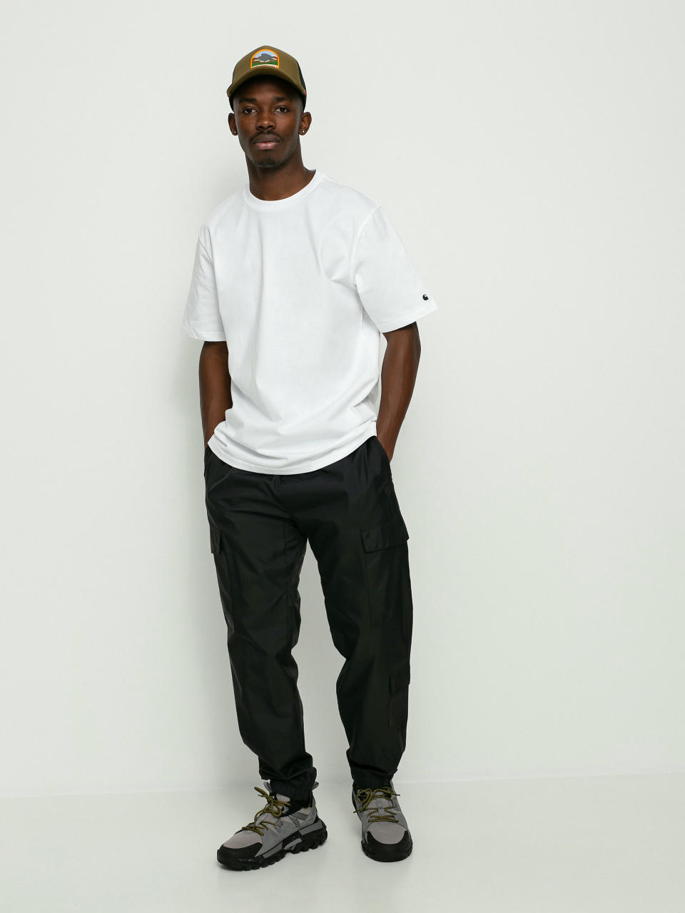 T-shirt Carhartt WIP Base (white/black)