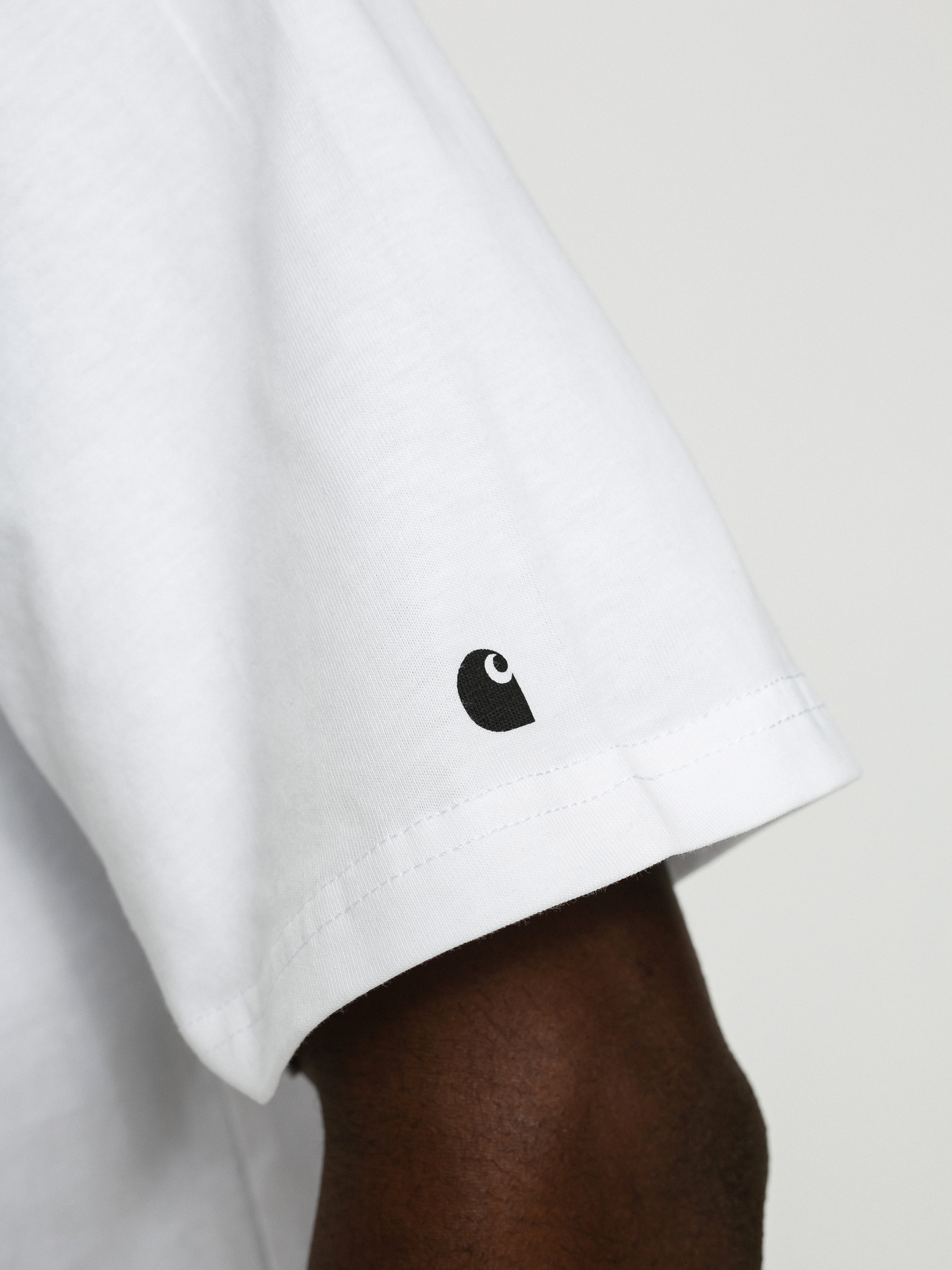 T-shirt Carhartt WIP Base (white/black)