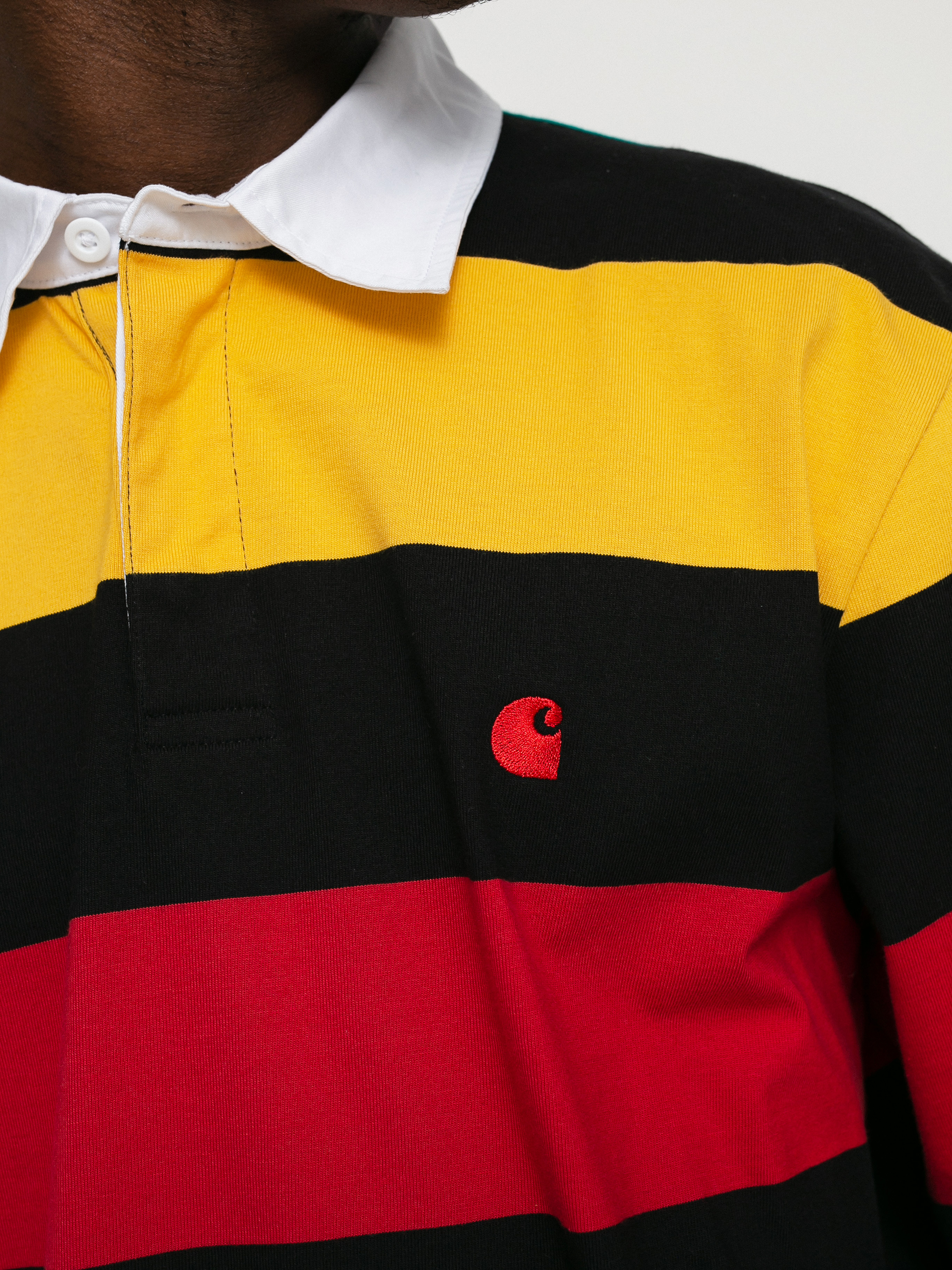 Longsleeve Carhartt WIP Henwick Rugby (henwick stripe/black)