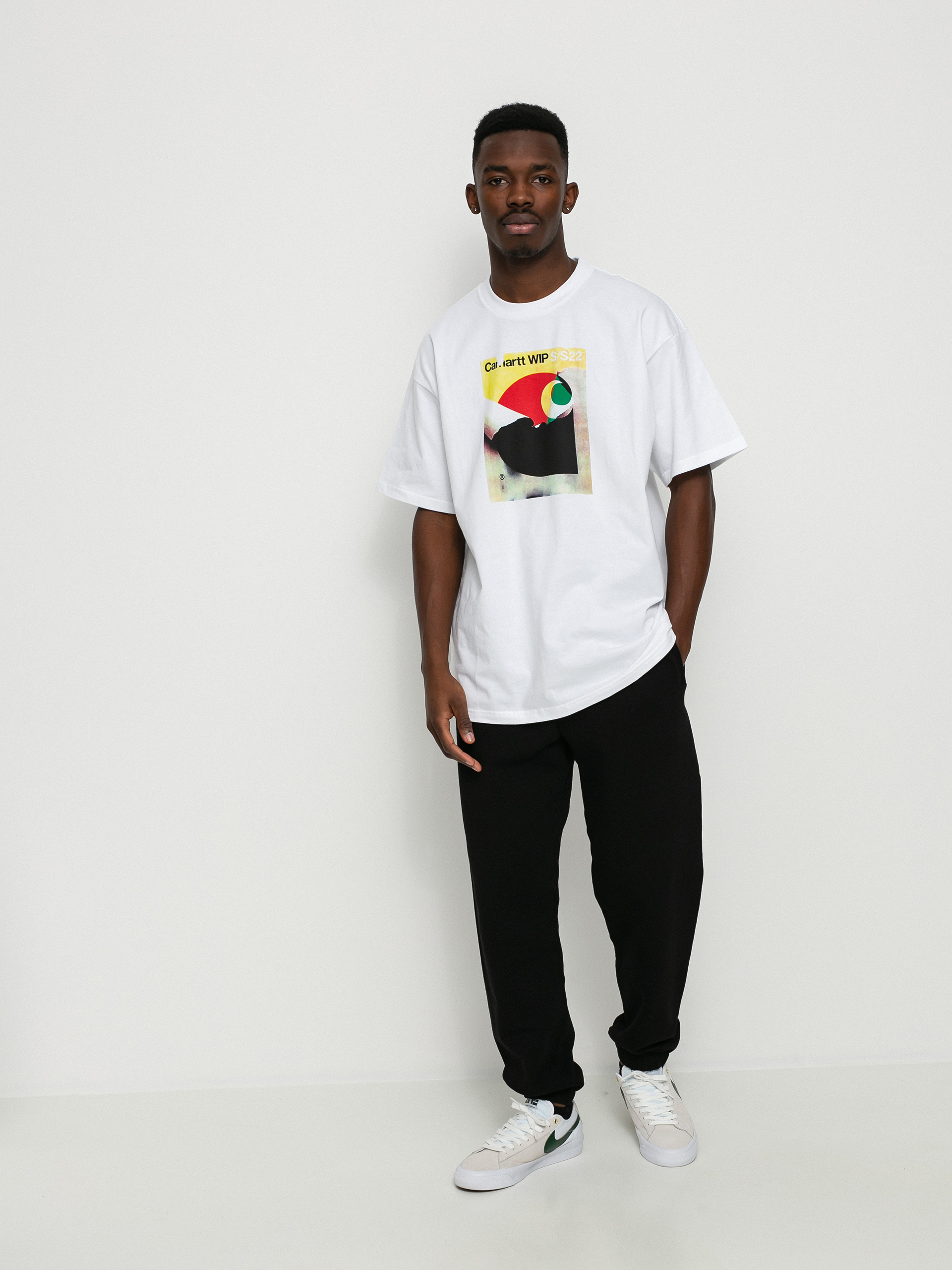 T-shirt Carhartt WIP Bookcover (white)