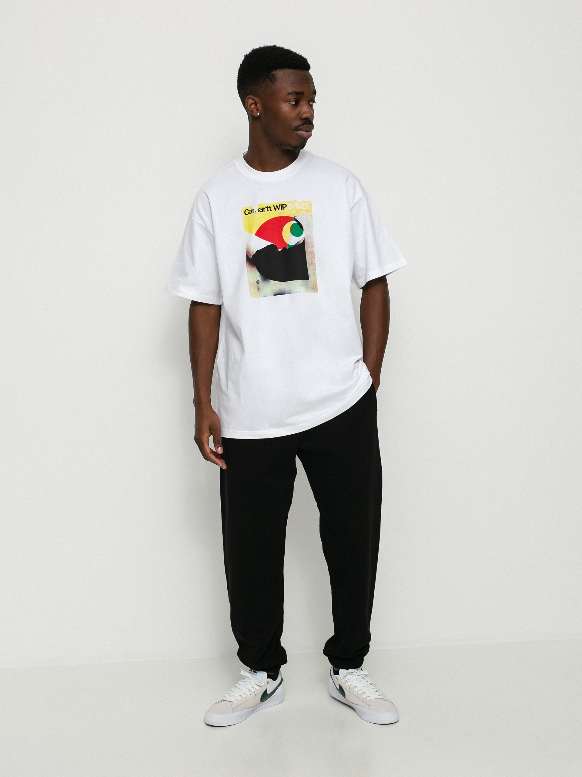 T-shirt Carhartt WIP Bookcover (white)
