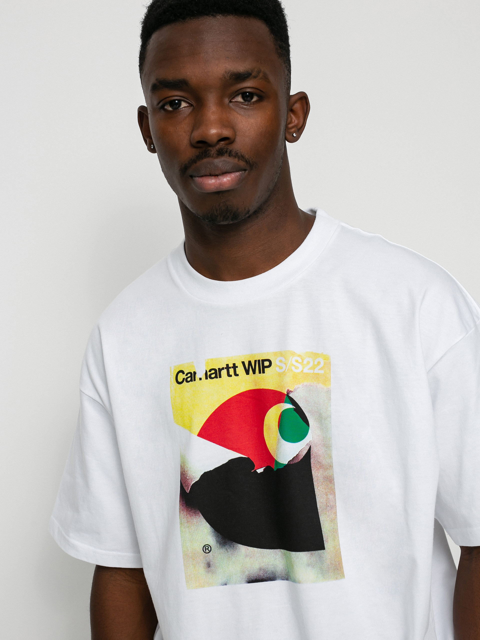 T-shirt Carhartt WIP Bookcover (white)