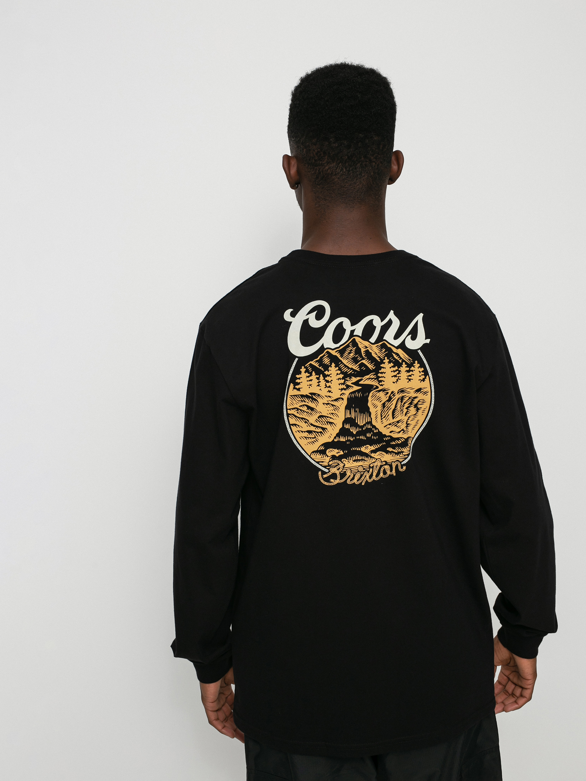 Longsleeve Brixton Coors Rocky Stt (black)
