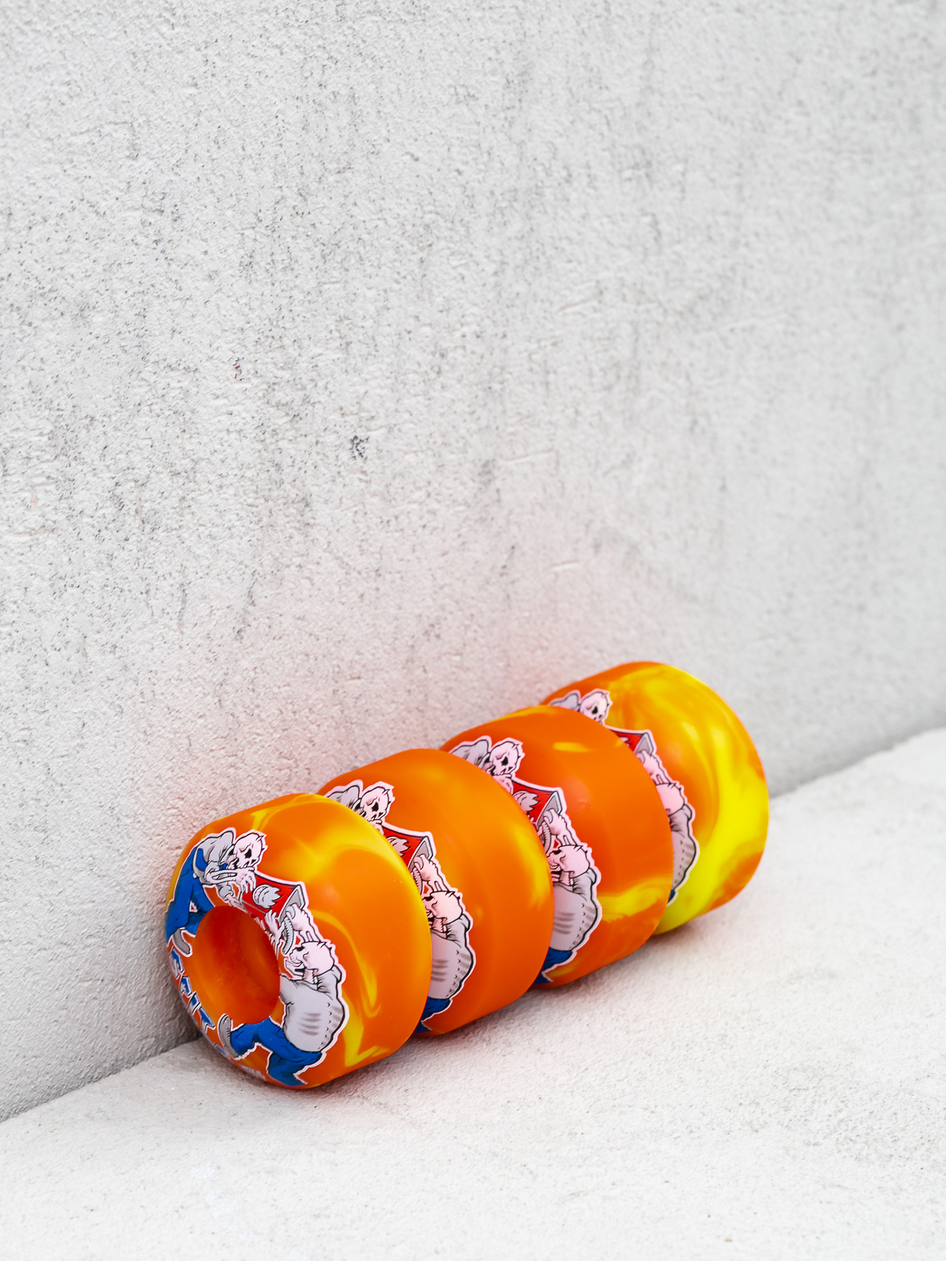 Kółka Spitfire Fire Fight (yellow/orange)