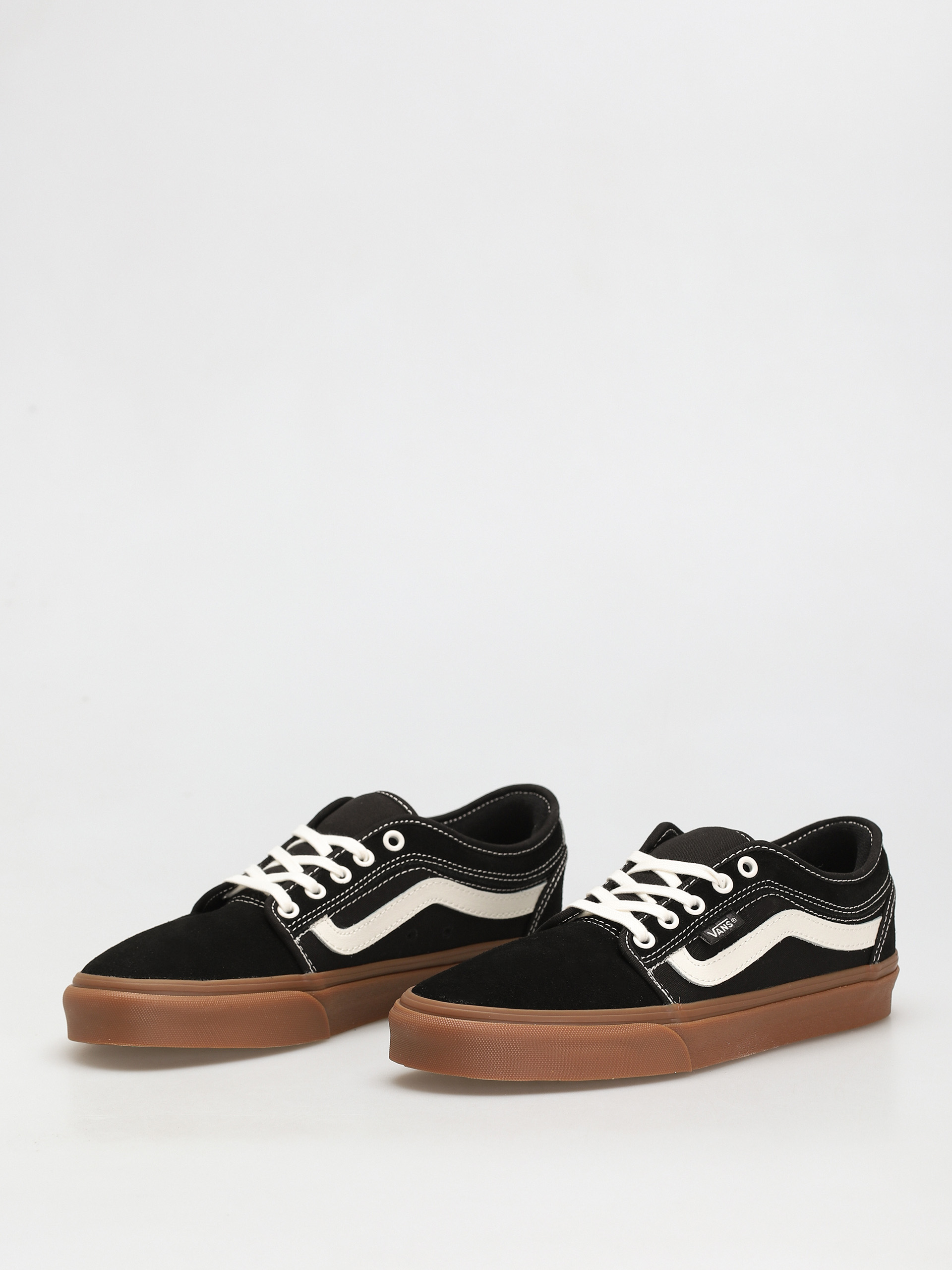 Buty Vans Chukka Low Sidestripe (black/gum)