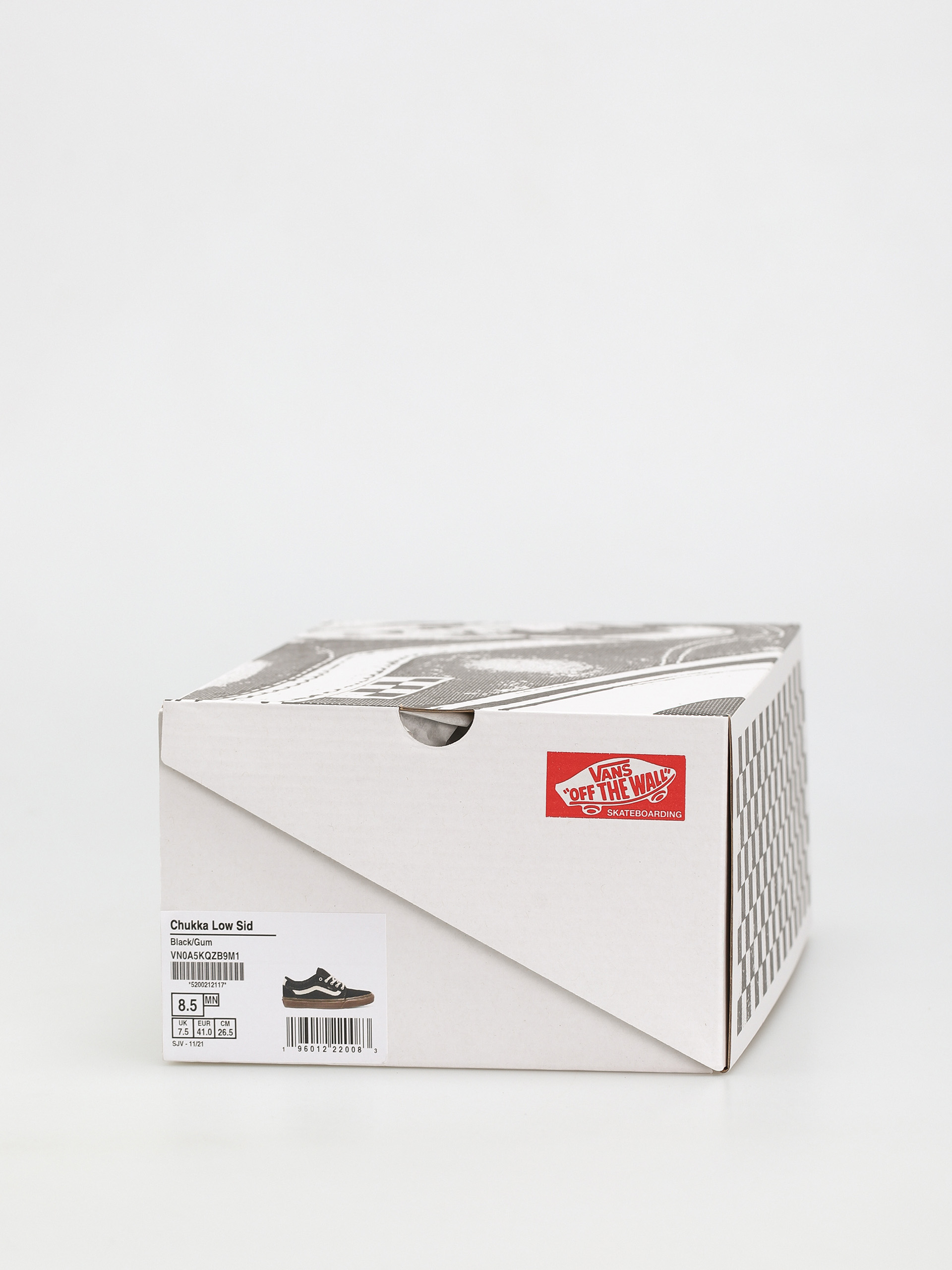 Buty Vans Chukka Low Sidestripe (black/gum)