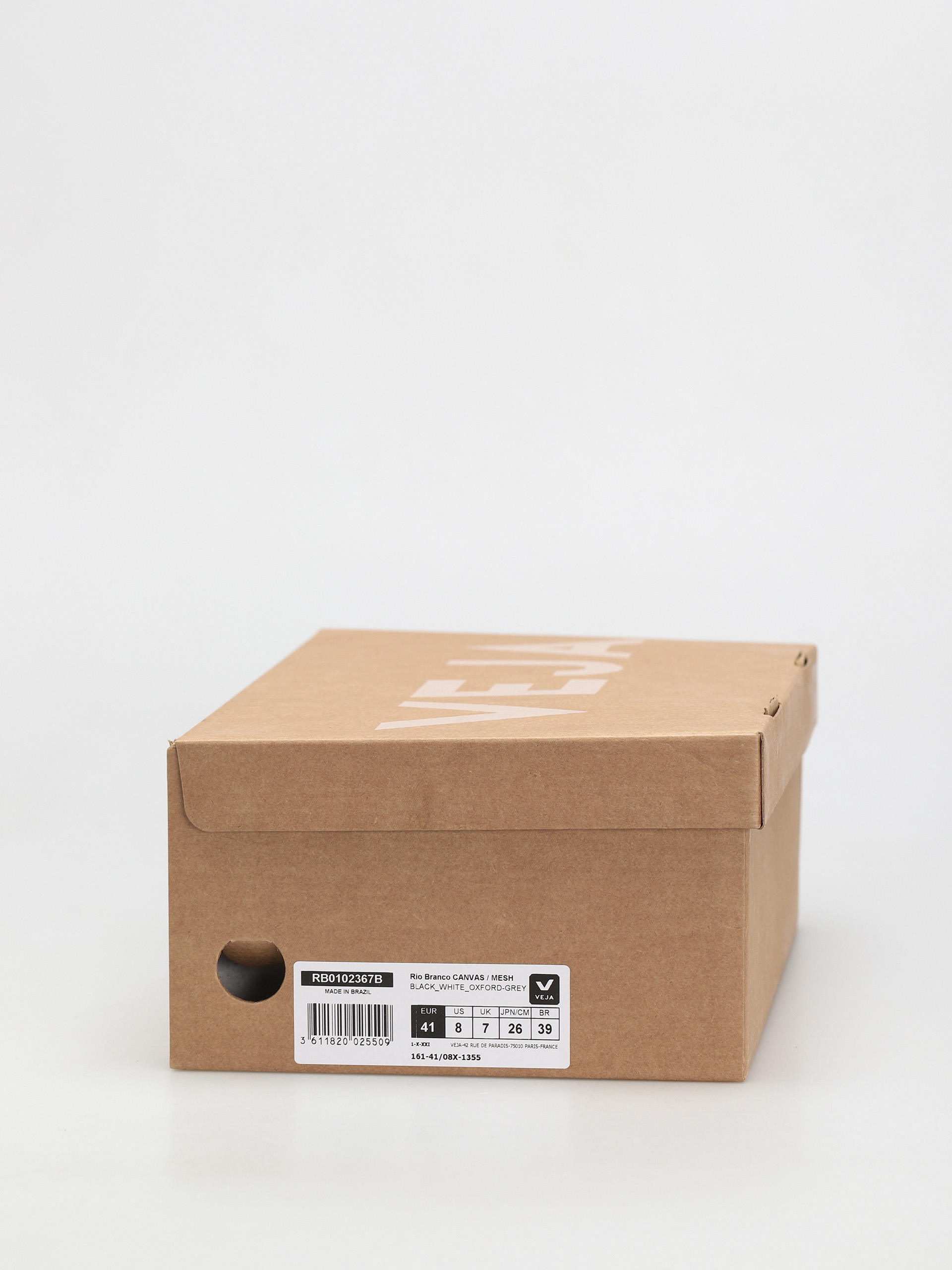 Buty Veja Rio Branco (black white oxford grey)