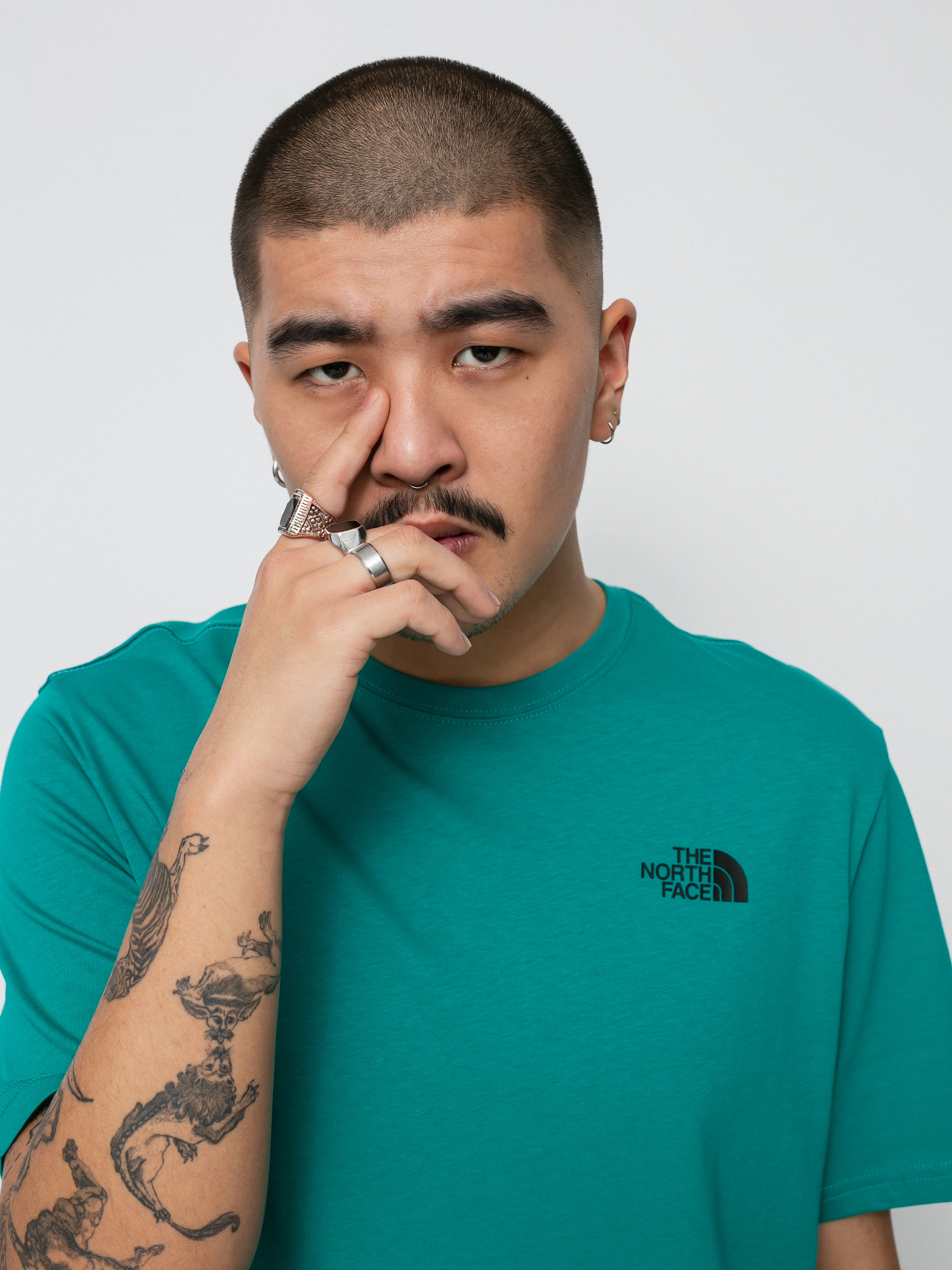 T-shirt The North Face Redbox (porcelain green)
