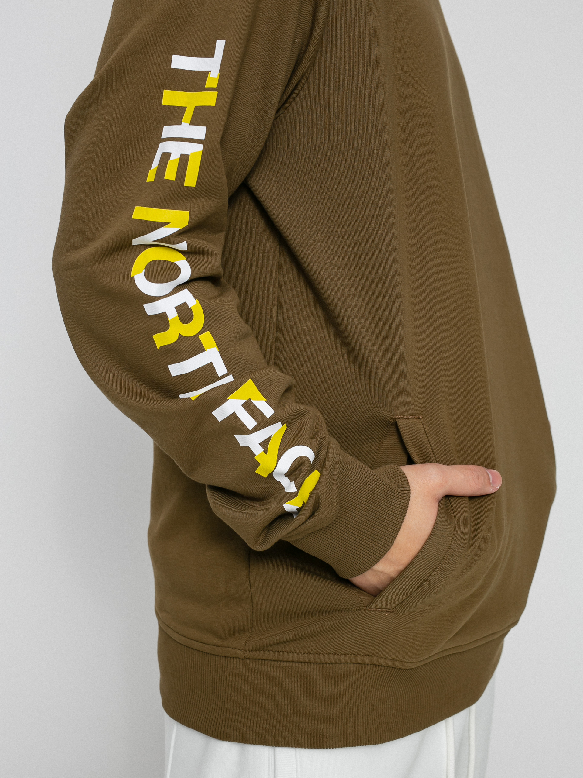 Bluza z kapturem The North Face Graphic HD (military olive)
