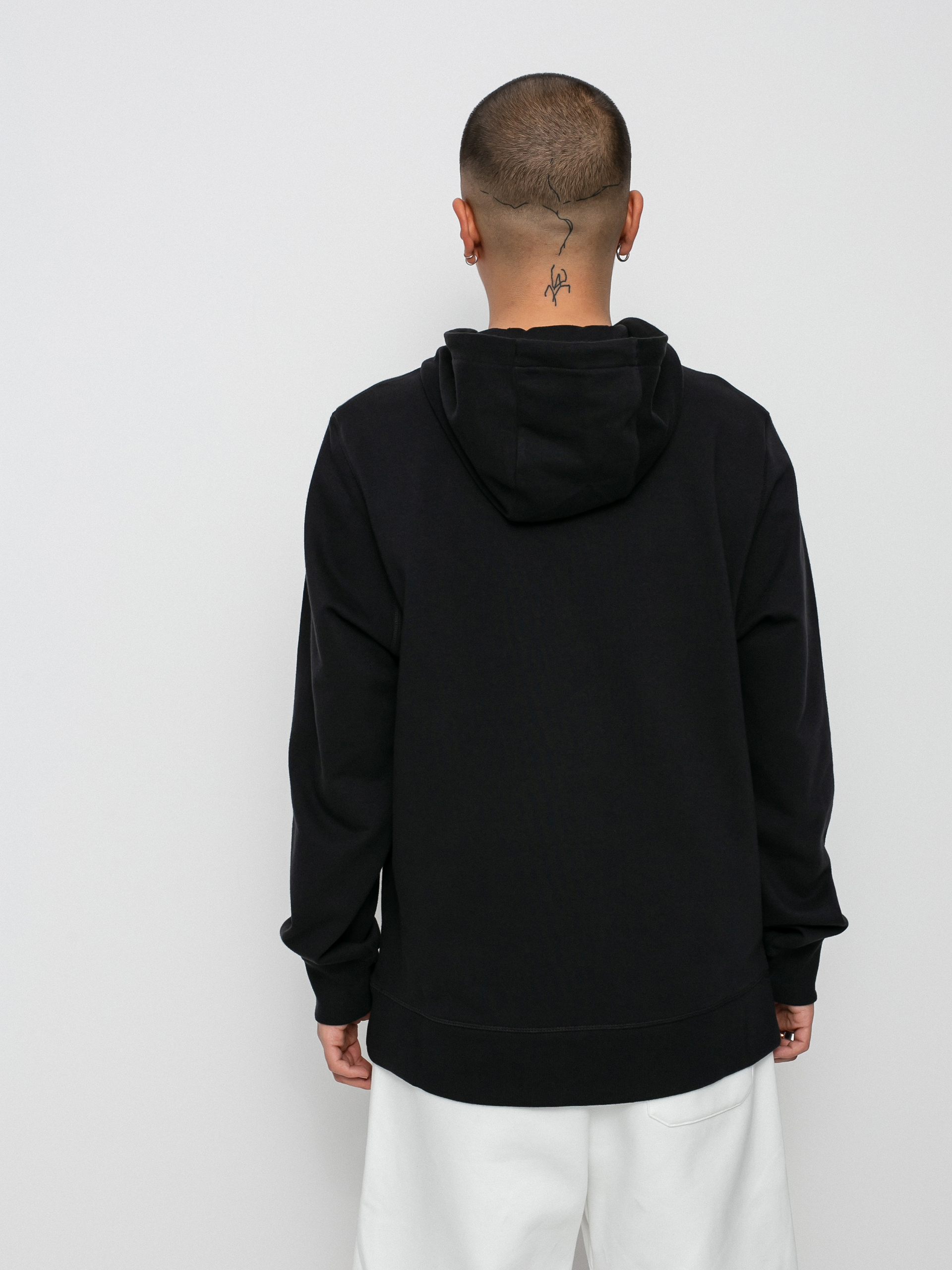 Bluza z kapturem New Balance Essentials Stacked Logo HD (black)