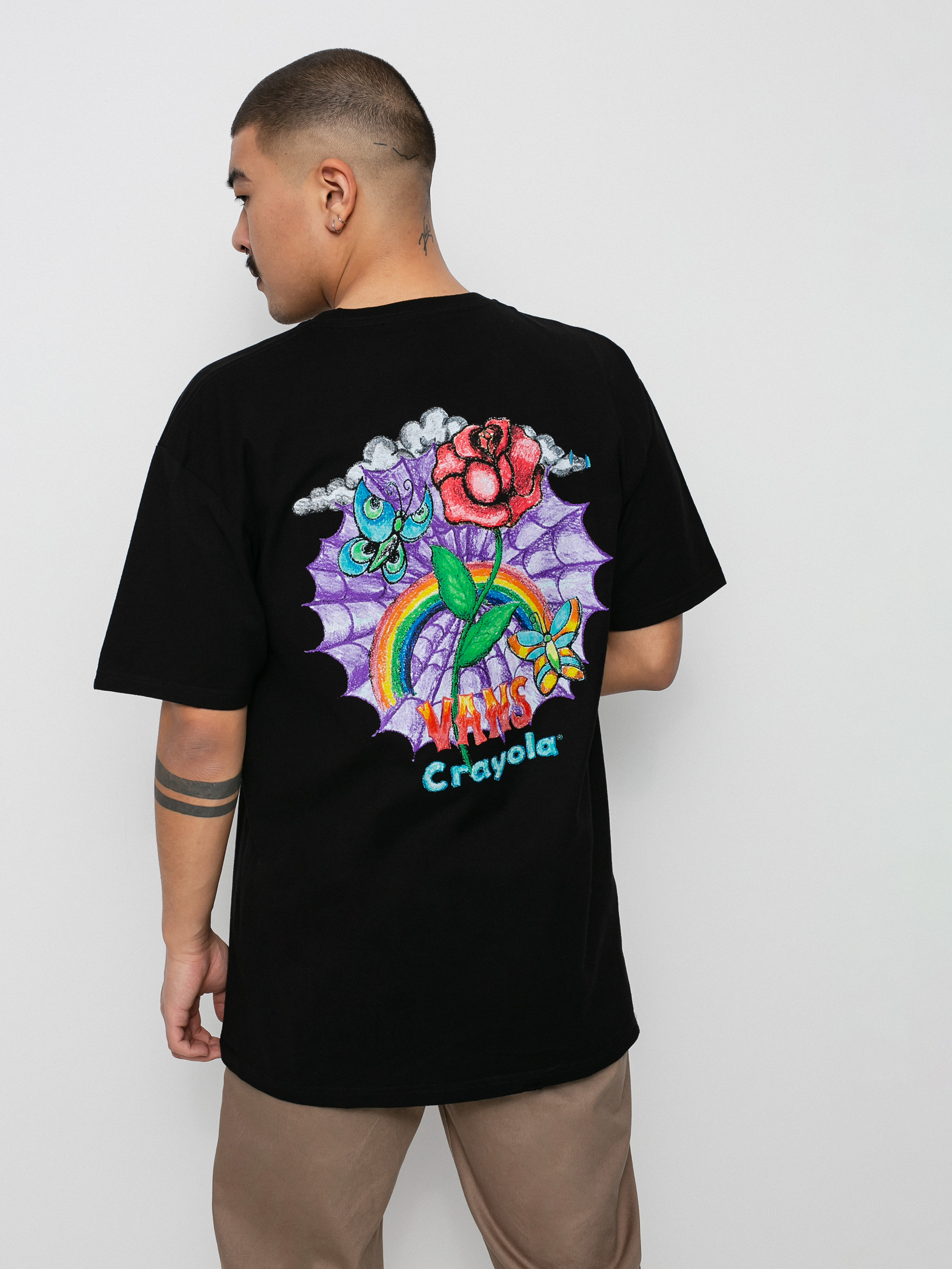 T-shirt Vans X Crayola Rainbow (black)