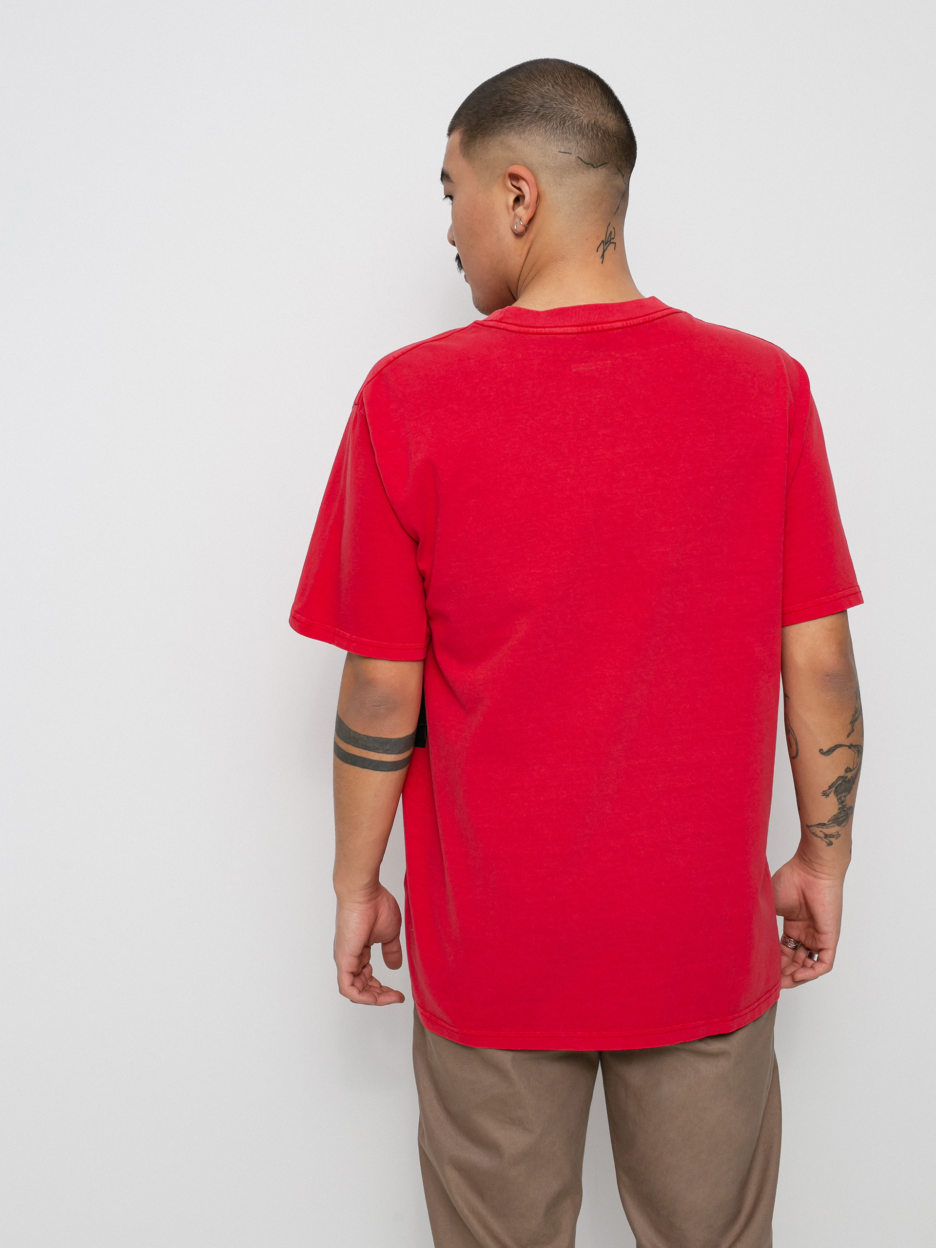 T-shirt RVCA Rvca Balance Block (cherry)