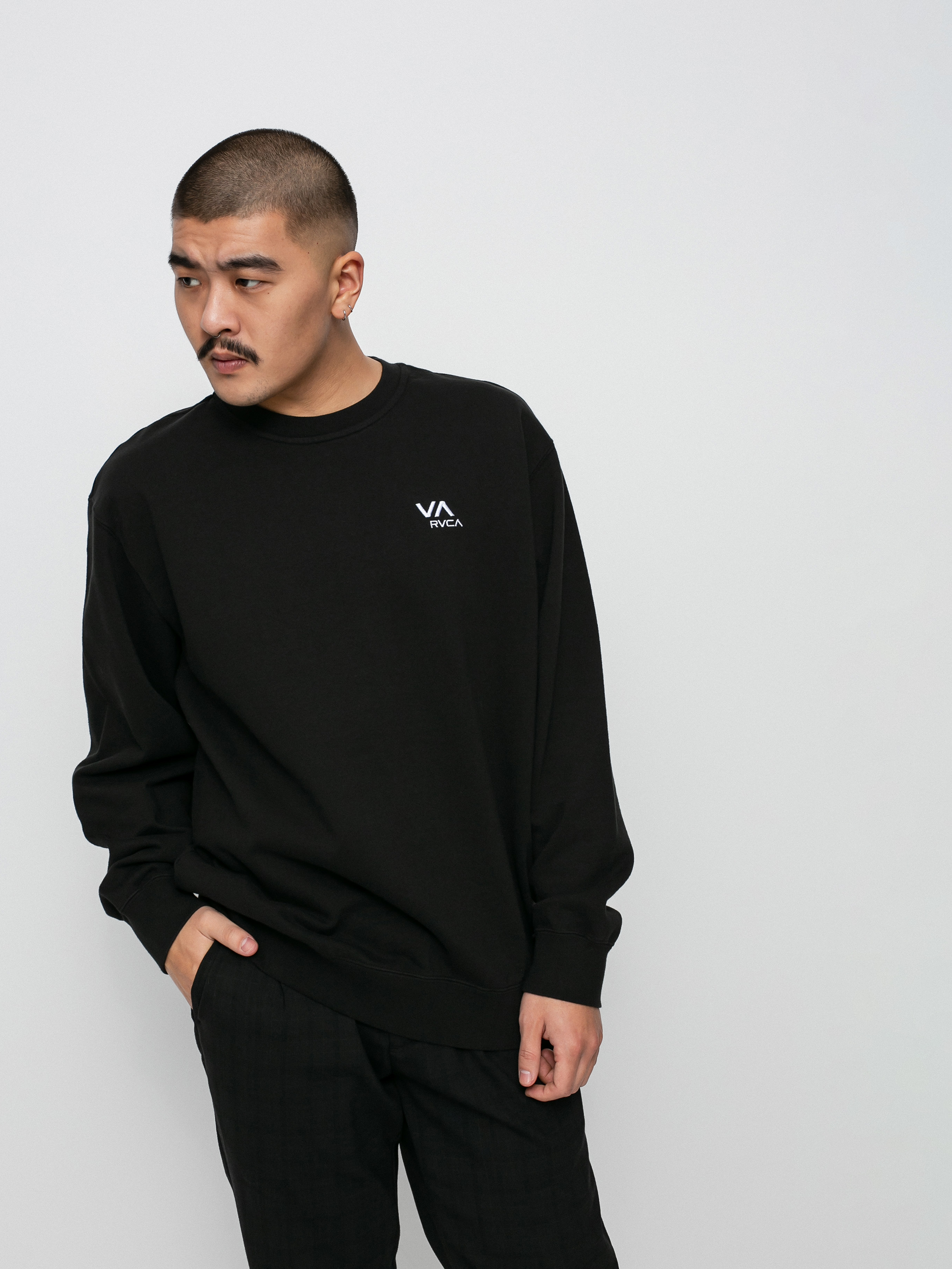 Bluza RVCA Va Essential Sweatsh (black)