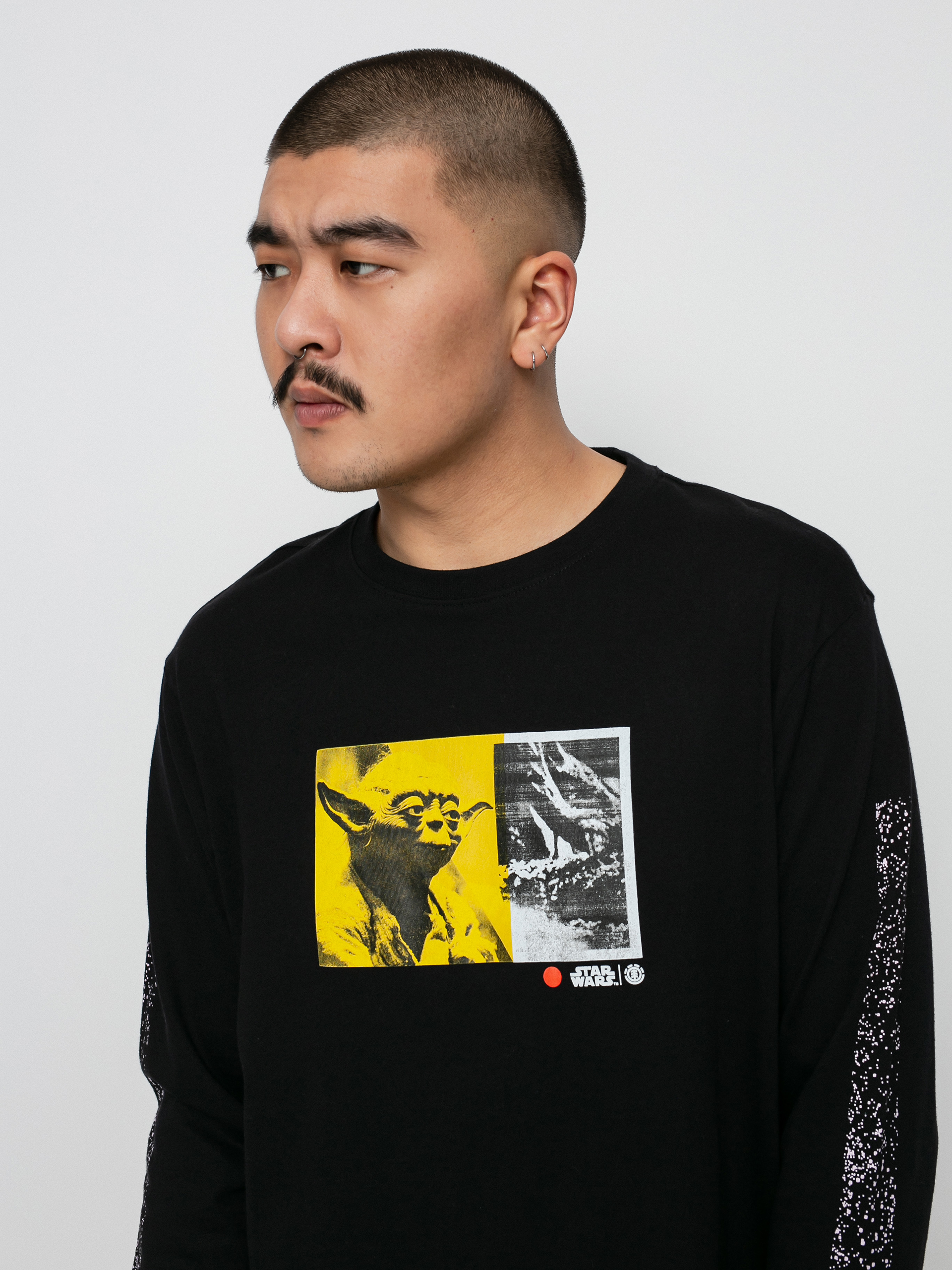 Longsleeve Element X Star Wars Yo (flint black)