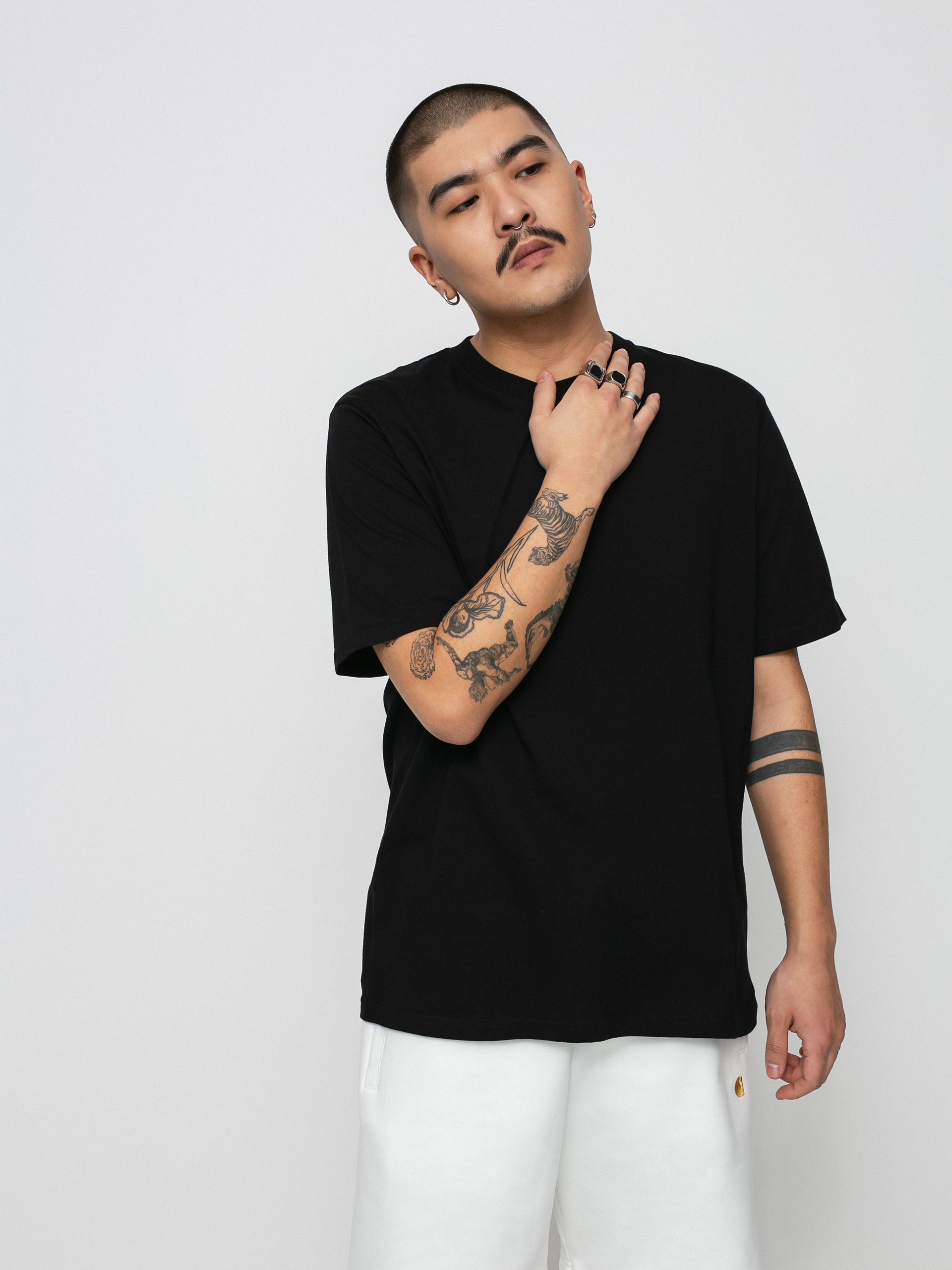 T-shirt Carhartt WIP Base (black/white)