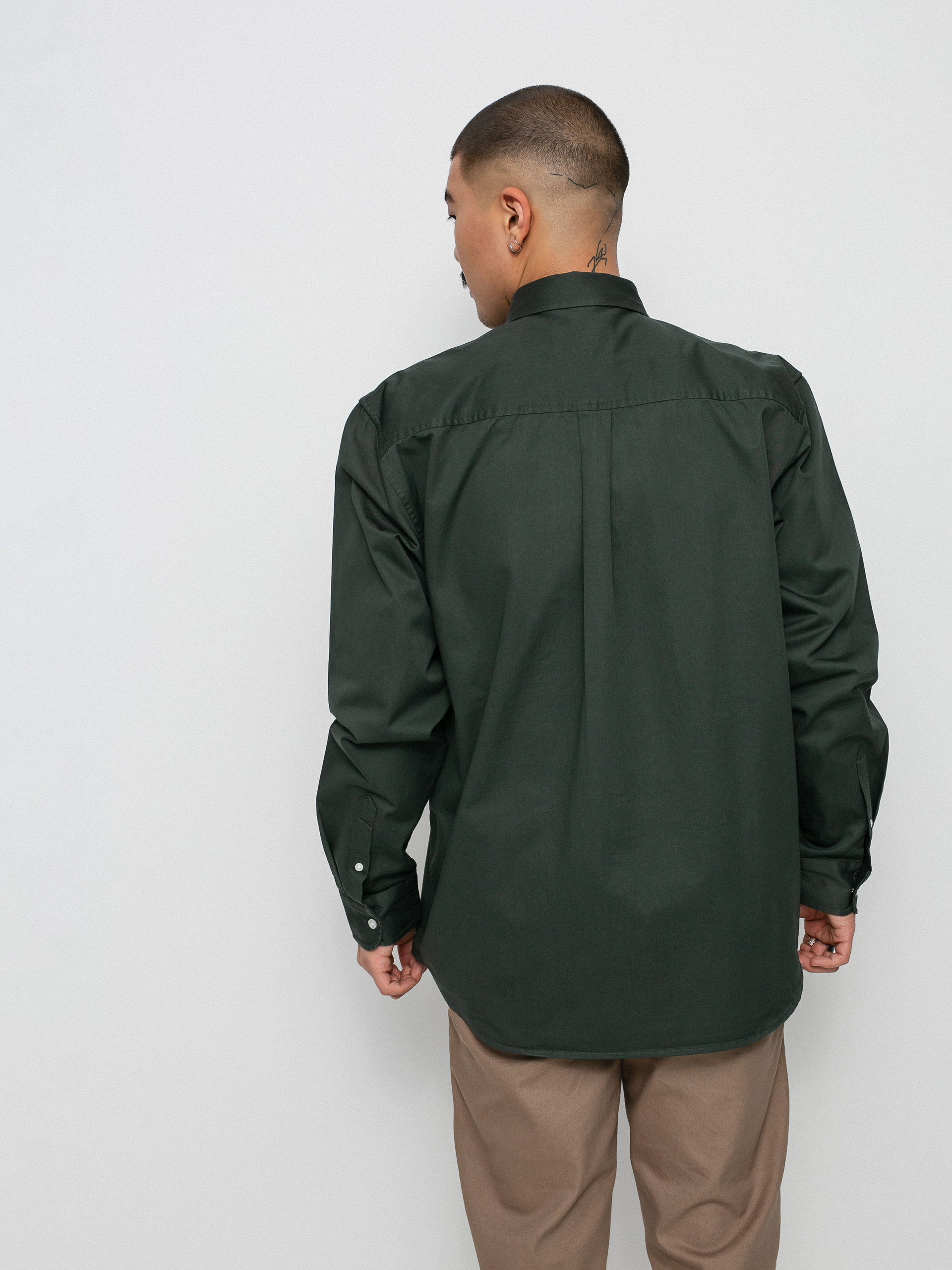 Koszula Carhartt WIP Madison (hemlock green/white)