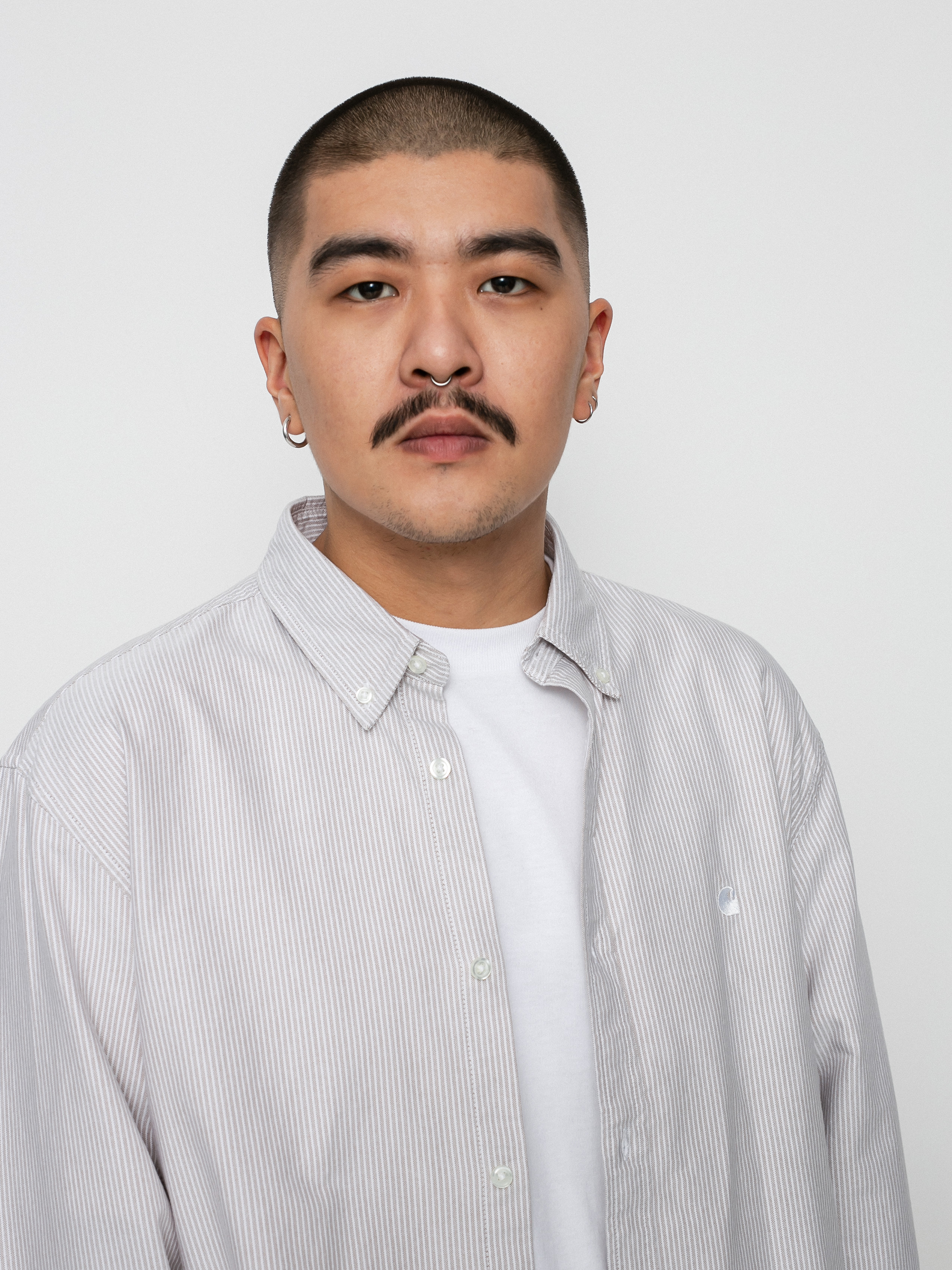 Koszula Carhartt WIP Duffield (duffield stripe/nomad/white)