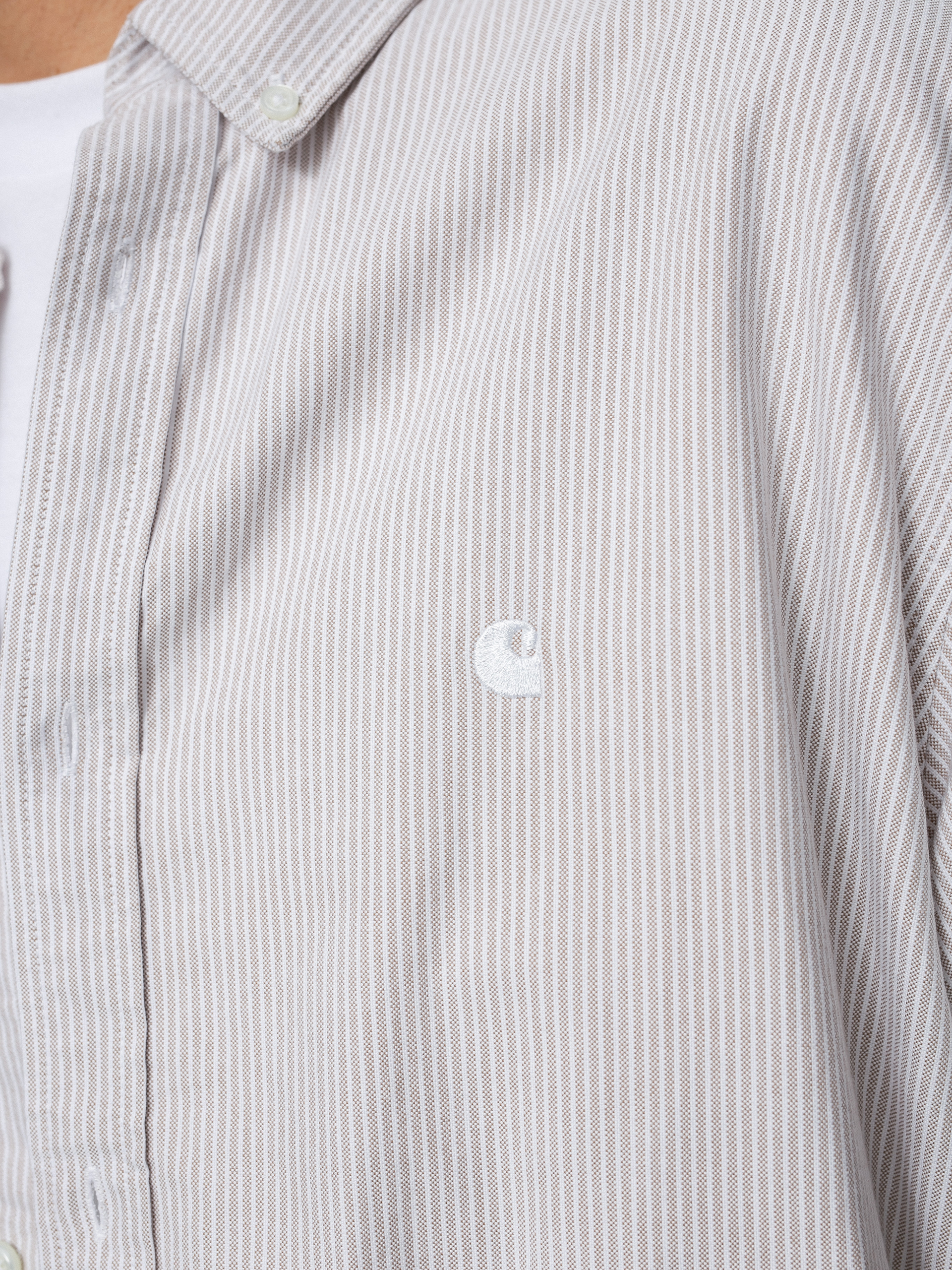 Koszula Carhartt WIP Duffield (duffield stripe/nomad/white)