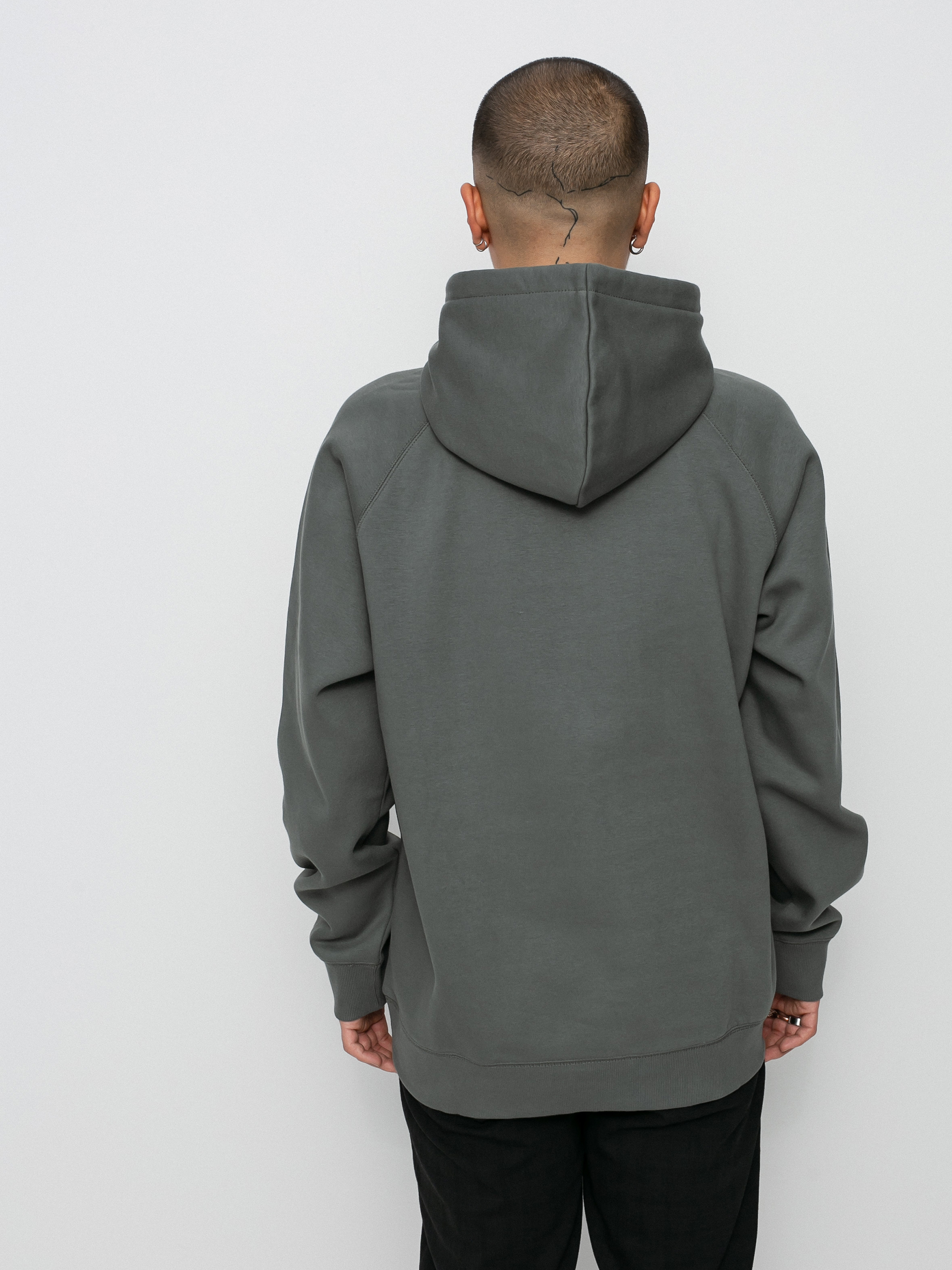 Bluza z kapturem Carhartt WIP Chase HD (thyme/gold)